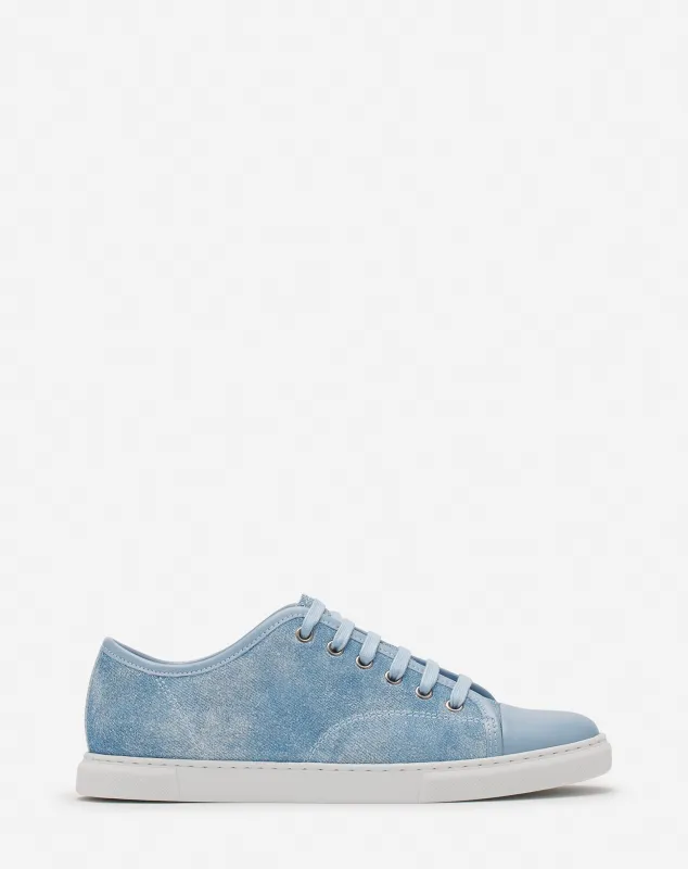 DBB1 SNEAKERS IN FADED DENIM sold by Lanvin