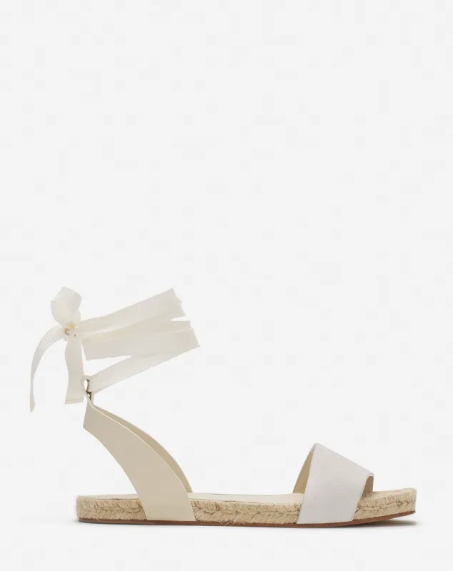 DOMRA FLAT SUEDE SANDALS made by Lanvin