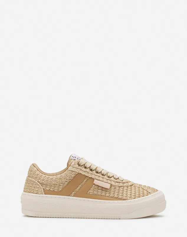 LANVIN CASH RAFFIA SNEAKERS sold by Lanvin