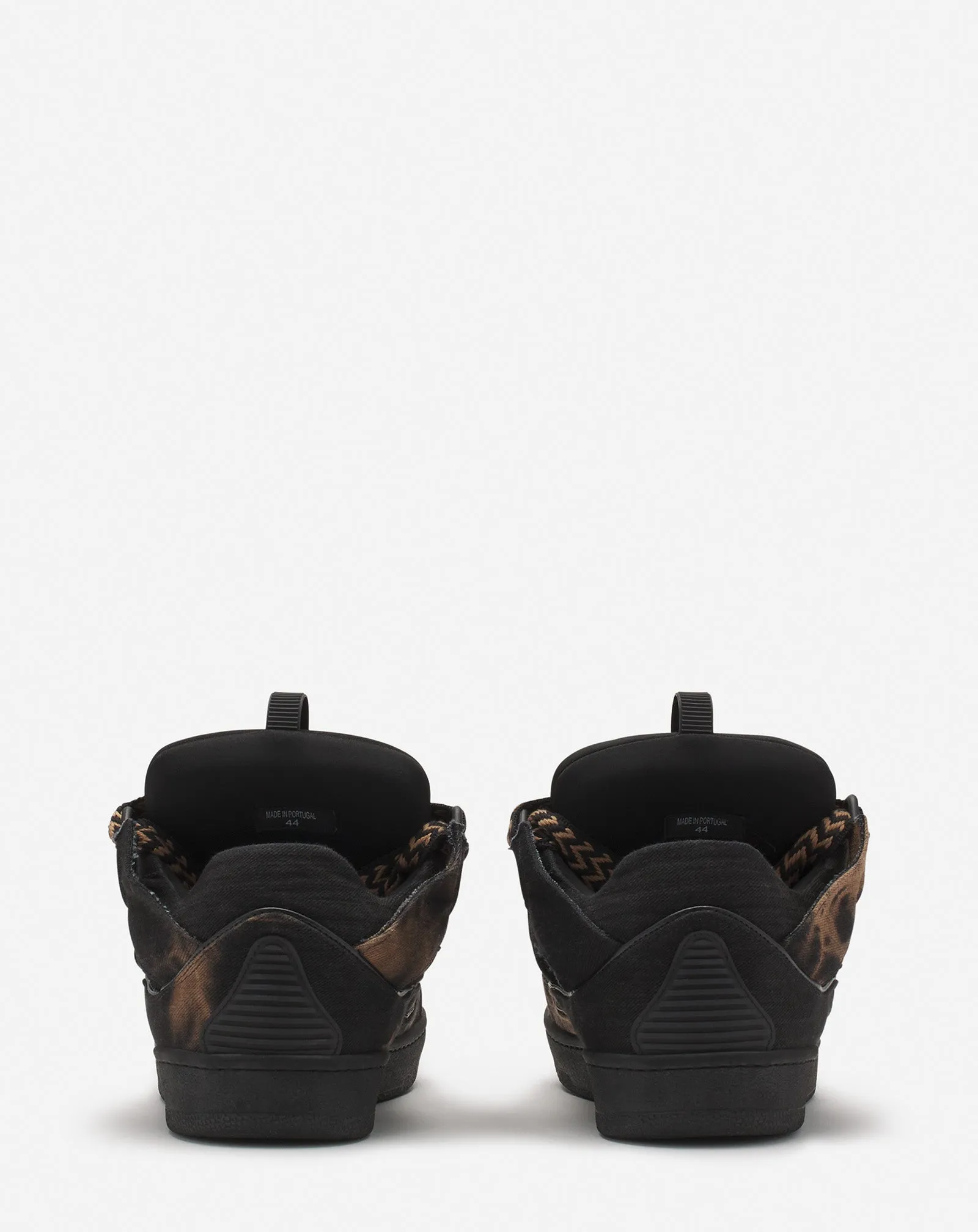 CURB WASHED DENIM SNEAKERS sold by Lanvin product image thumbnail 4