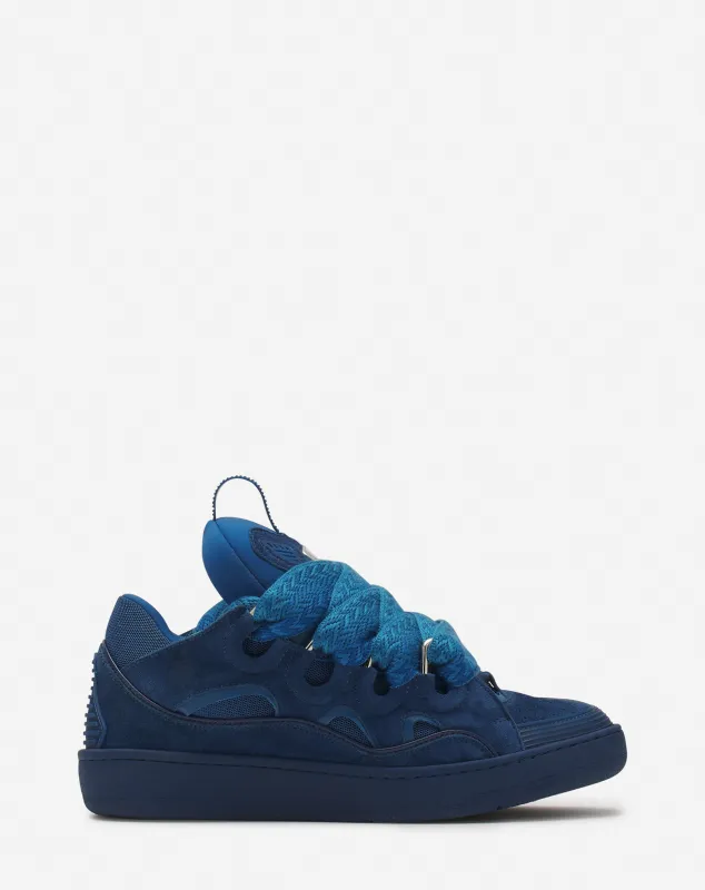 LEATHER CURB SNEAKERS sold by Lanvin