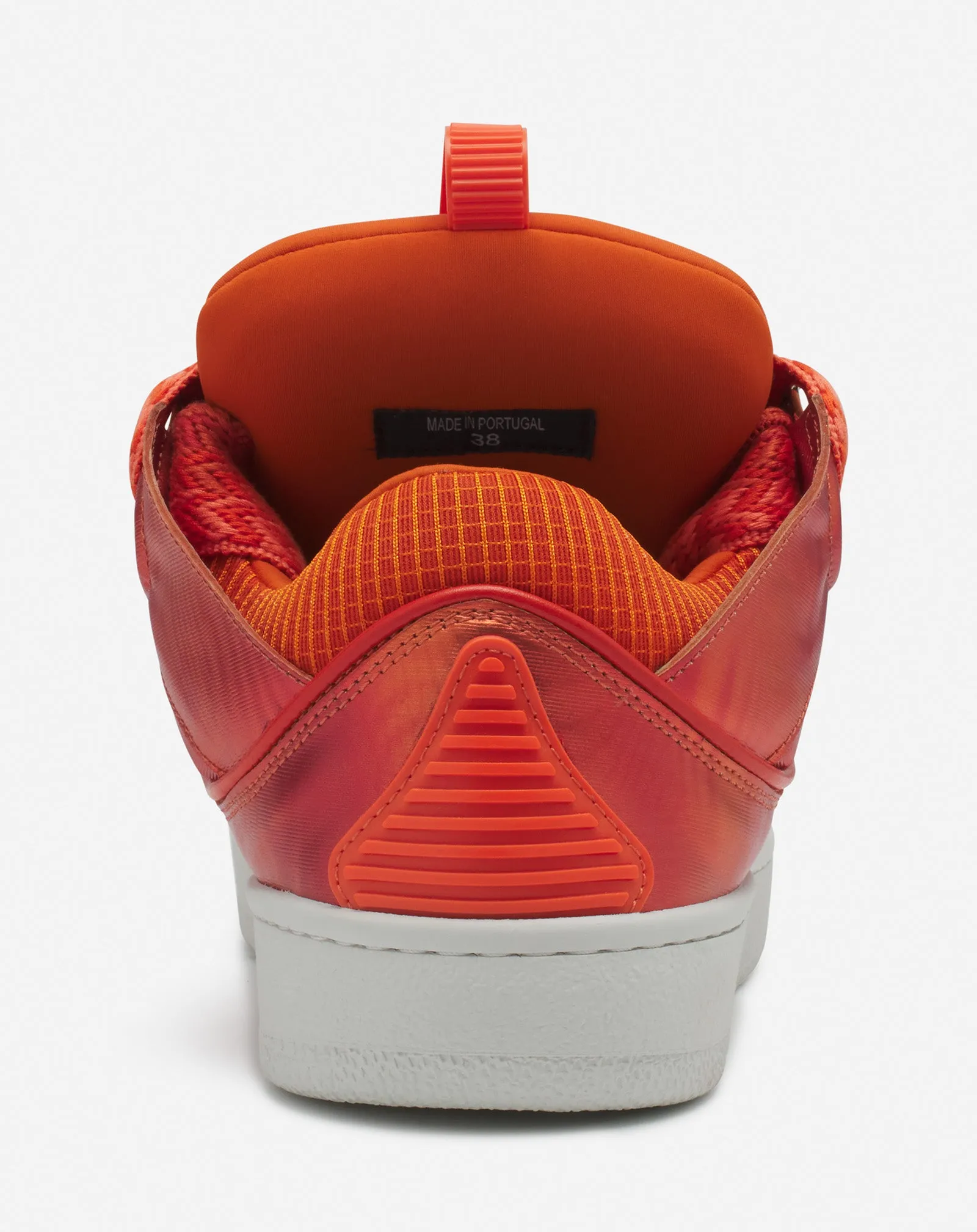 CURB HOLOGRAM-EFFECT LEATHER SNEAKERS sold by Lanvin product image thumbnail 3