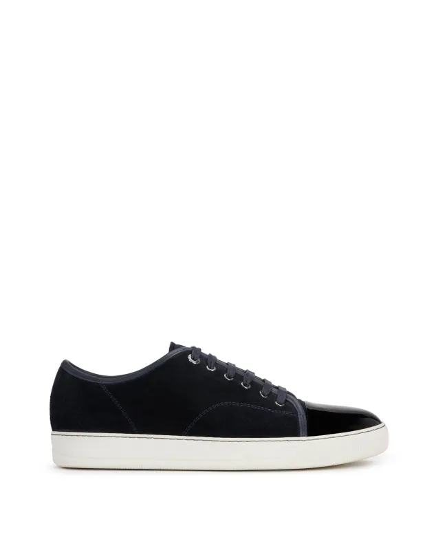 DBB1 SUEDE AND PATENT LEATHER SNEAKERS sold by Lanvin