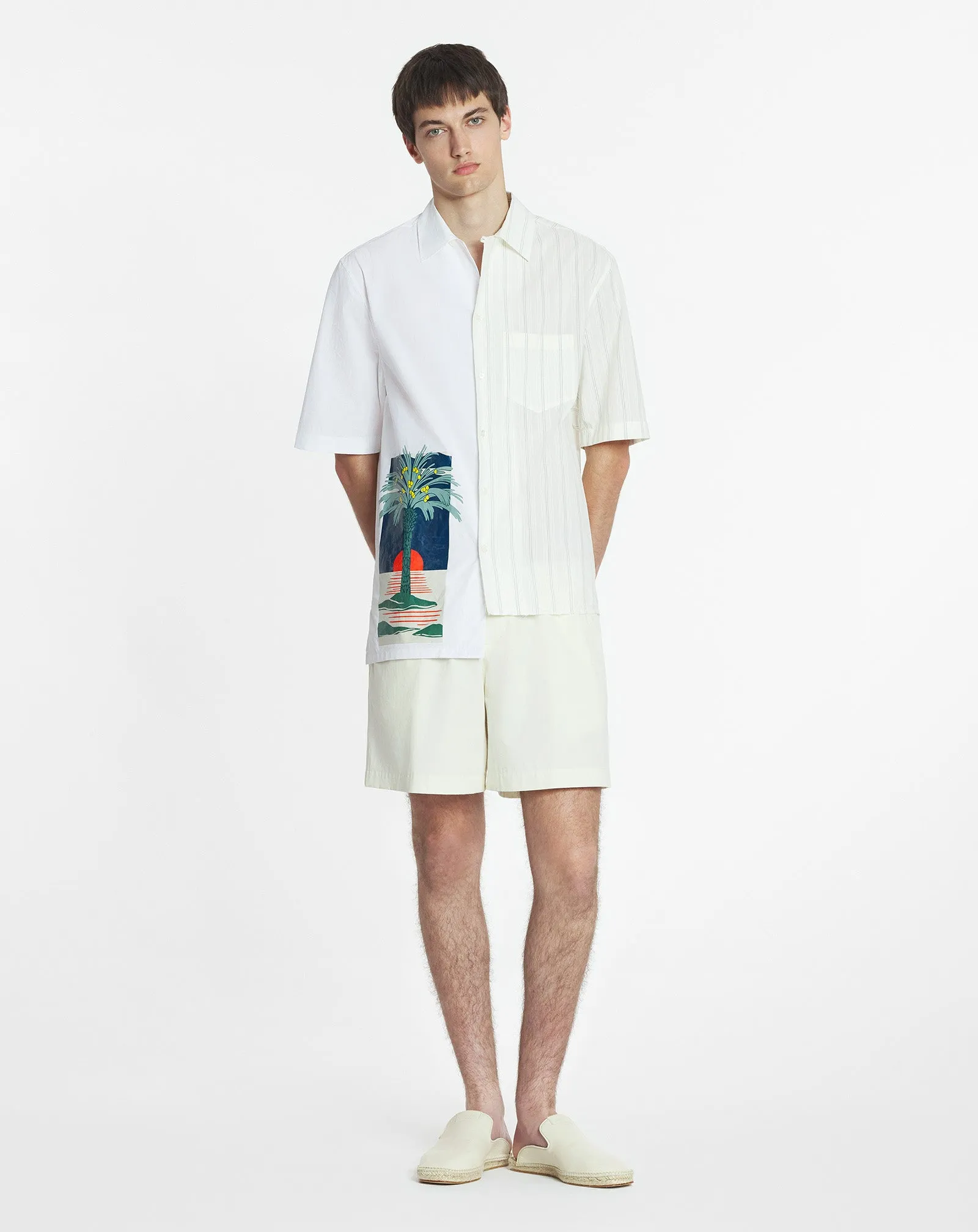 PRINTED ASYMMETRIC SHIRT sold by Lanvin product image thumbnail 2