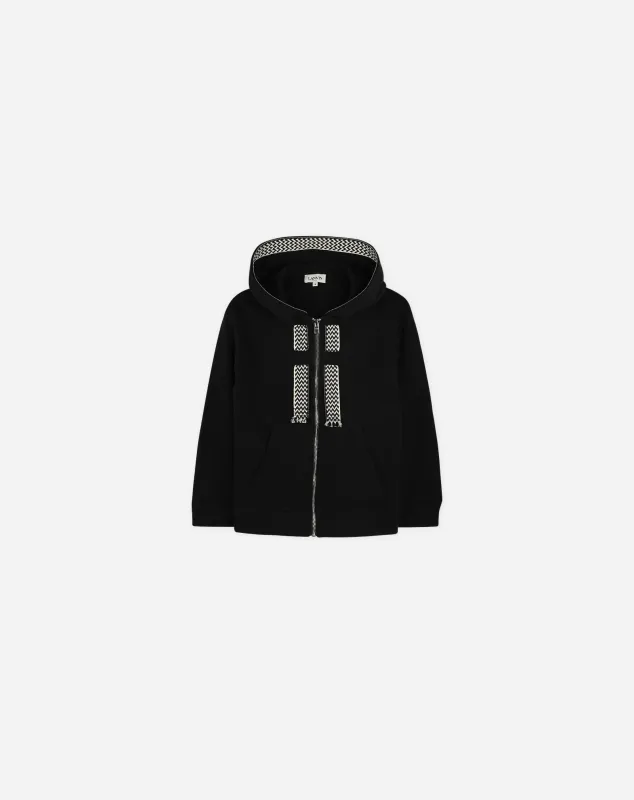 KIDS FLEECE ZIP-UP SWEATSHIRT sold by Lanvin