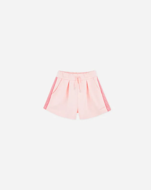KIDS COTTON FLEECE SHORTS made by Lanvin