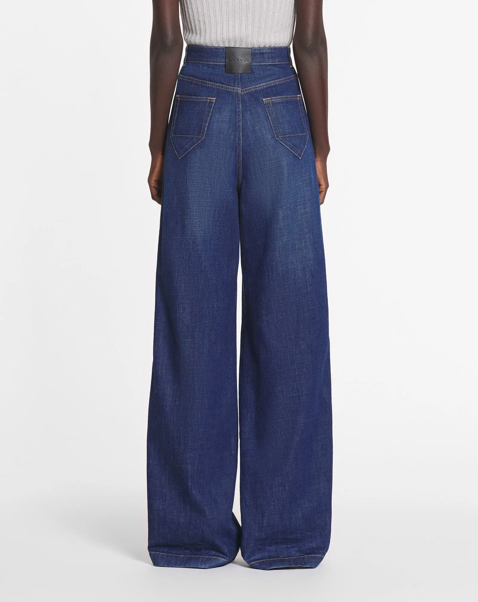 DARTED DENIM PANTS sold by Lanvin product image thumbnail 4
