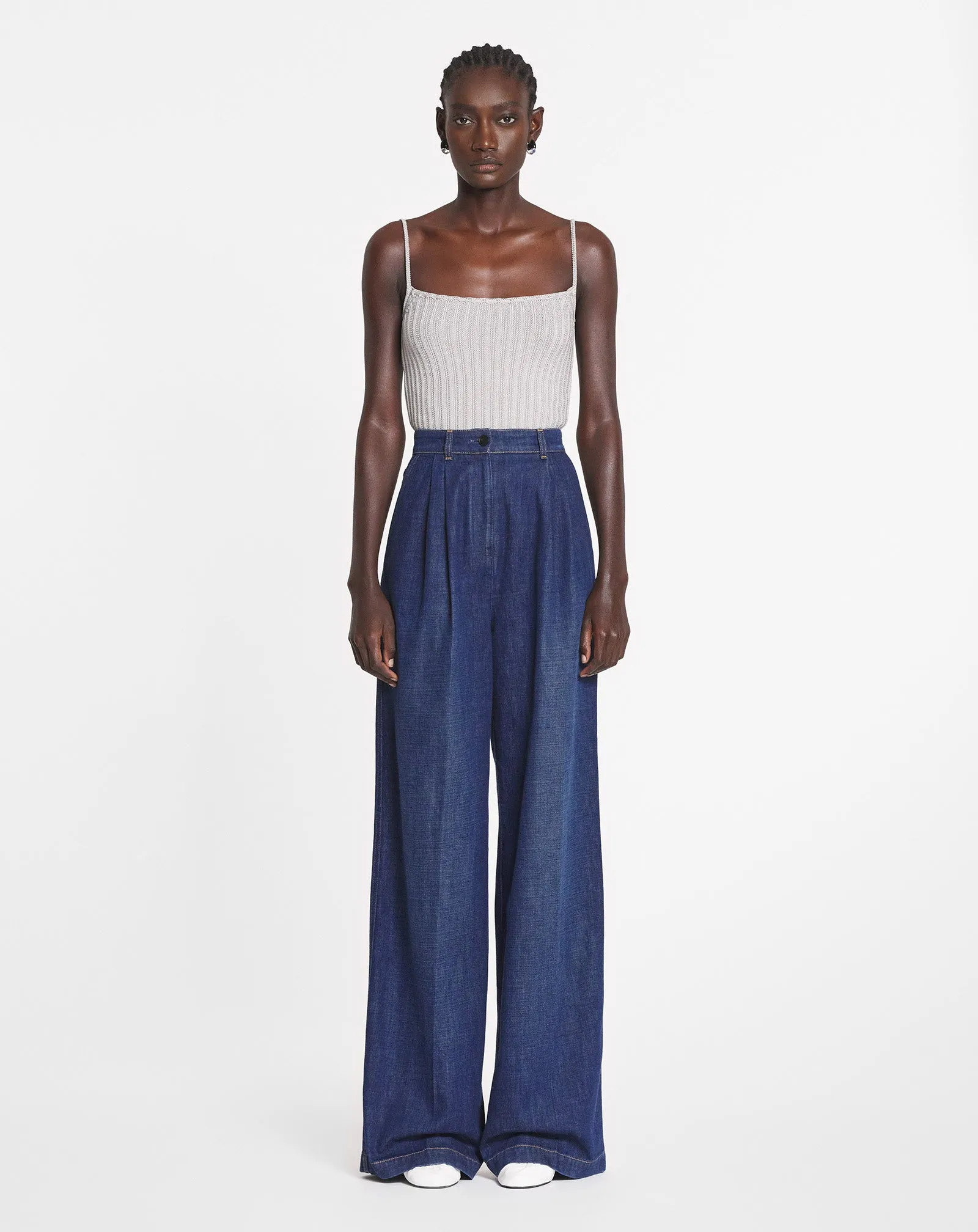 DARTED DENIM PANTS sold by Lanvin product image thumbnail 2