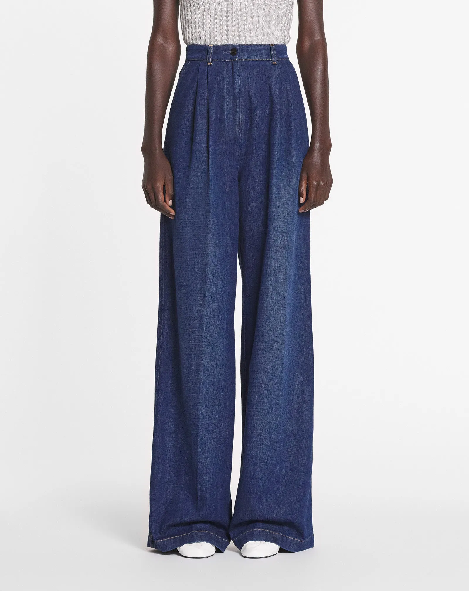 DARTED DENIM PANTS sold by Lanvin product image thumbnail 3