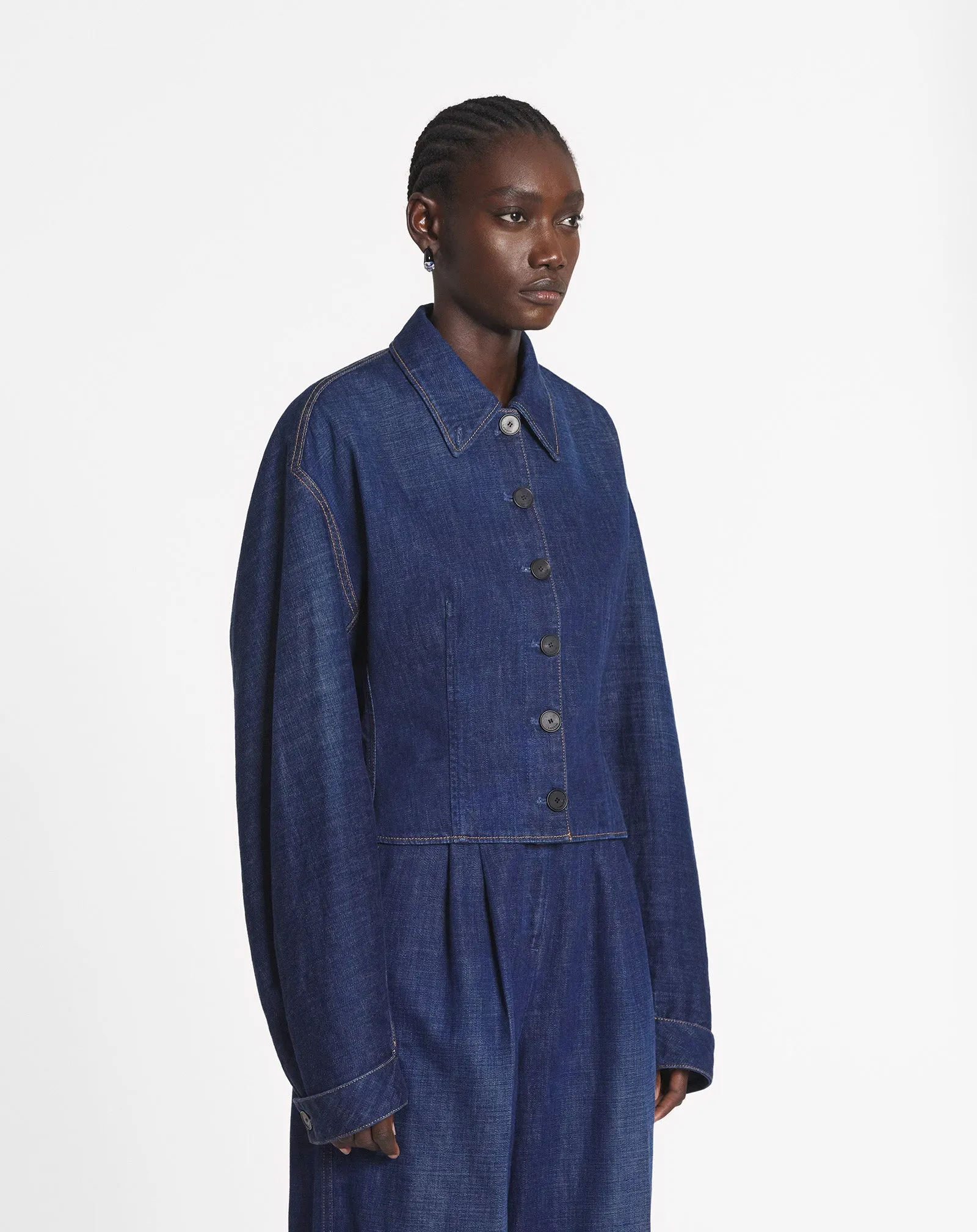 TAILORED DENIM JACKET sold by Lanvin product image thumbnail 3