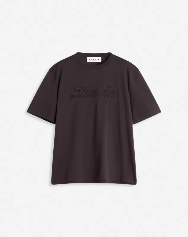 DEBOSSED LANVIN T-SHIRT sold by Lanvin