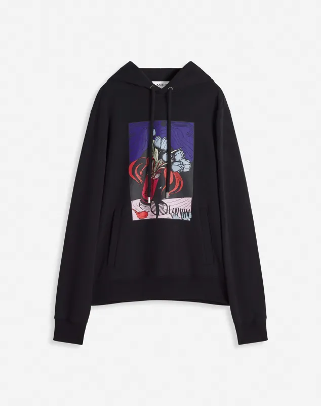 PRINTED HOODIE sold by Lanvin
