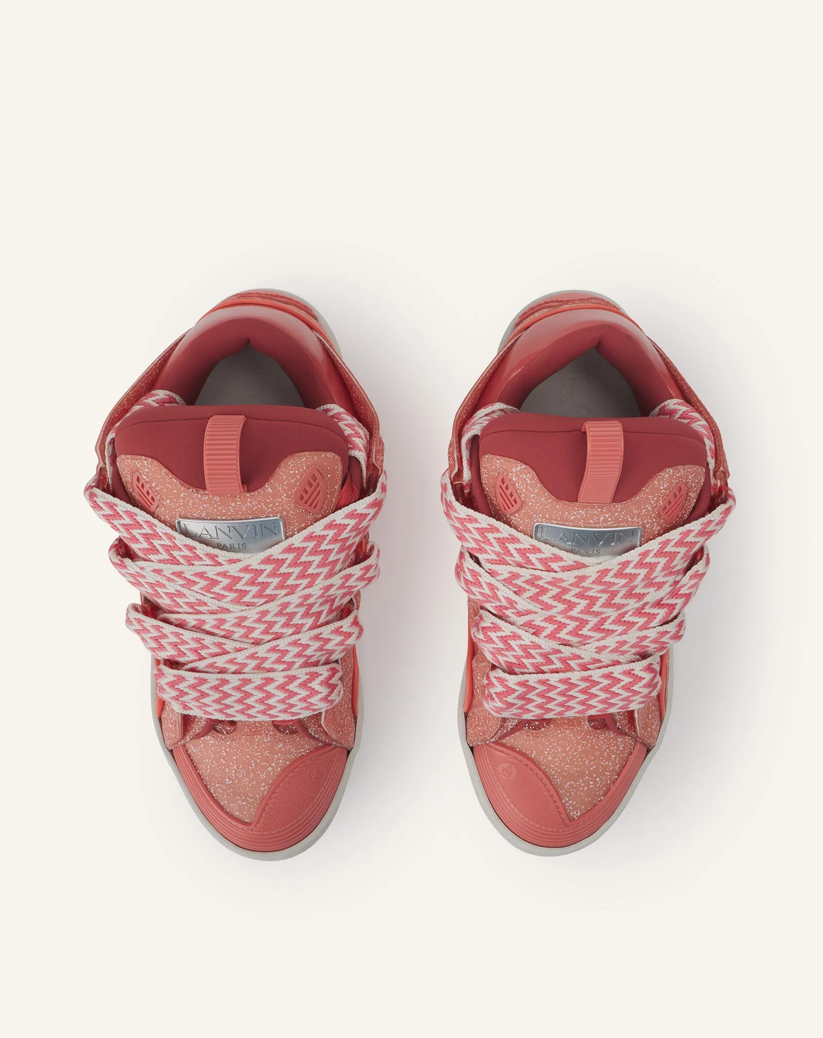 CURB SNEAKERS IN SPECKLED LEATHER sold by Lanvin product image thumbnail 5