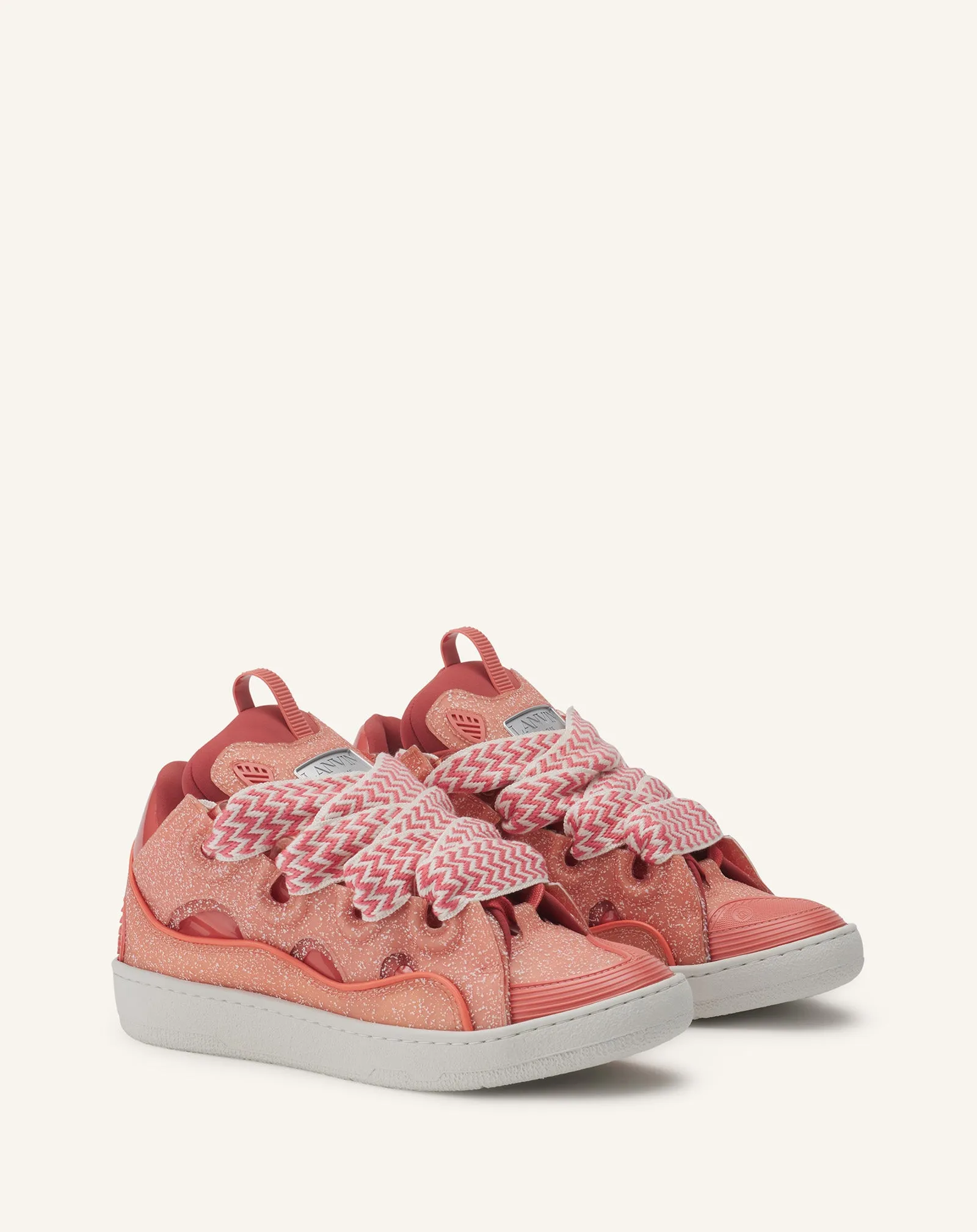 CURB SNEAKERS IN SPECKLED LEATHER sold by Lanvin product image thumbnail 2