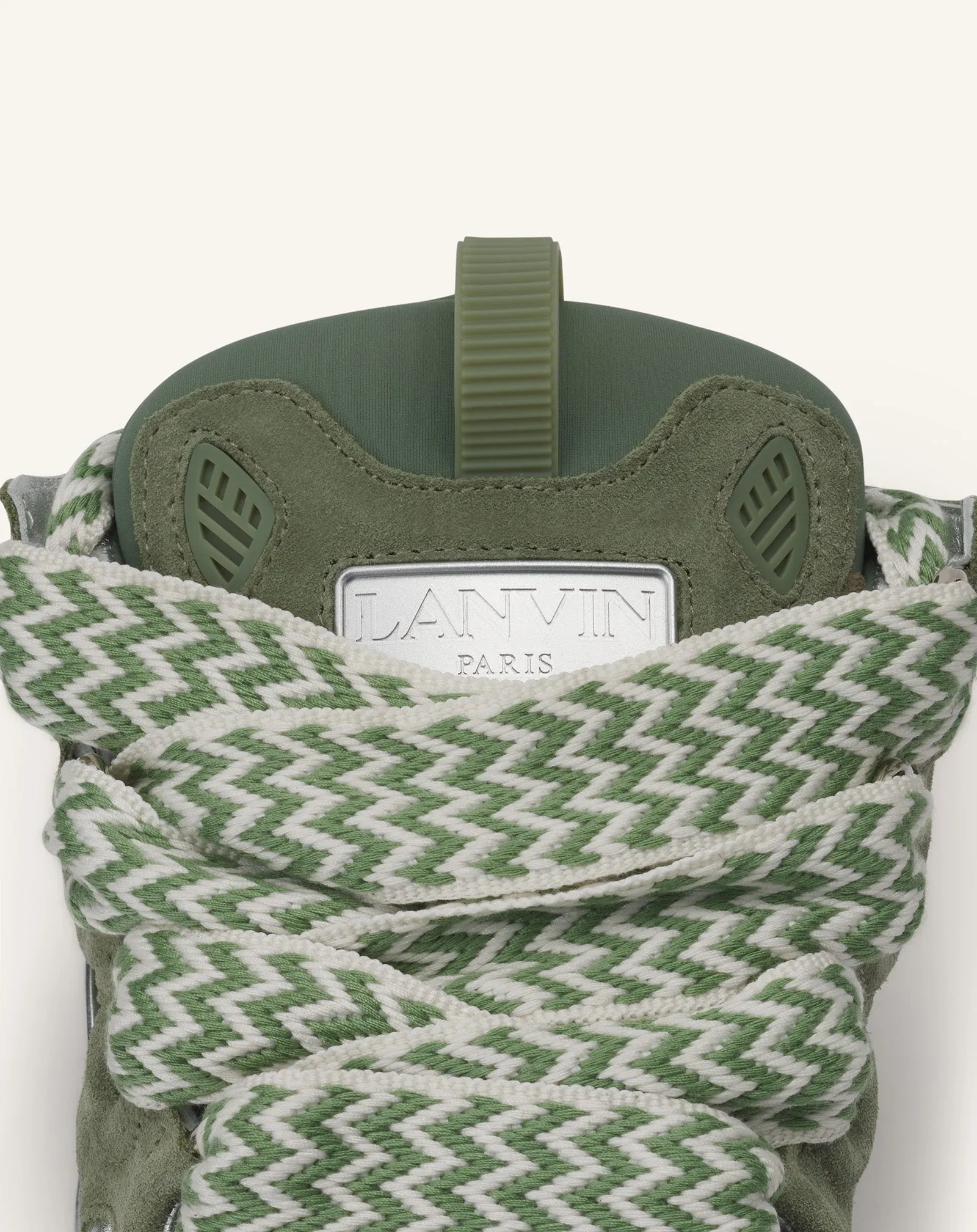 LEATHER CURB SNEAKERS WITH MARBLED SOLE sold by Lanvin product image thumbnail 4