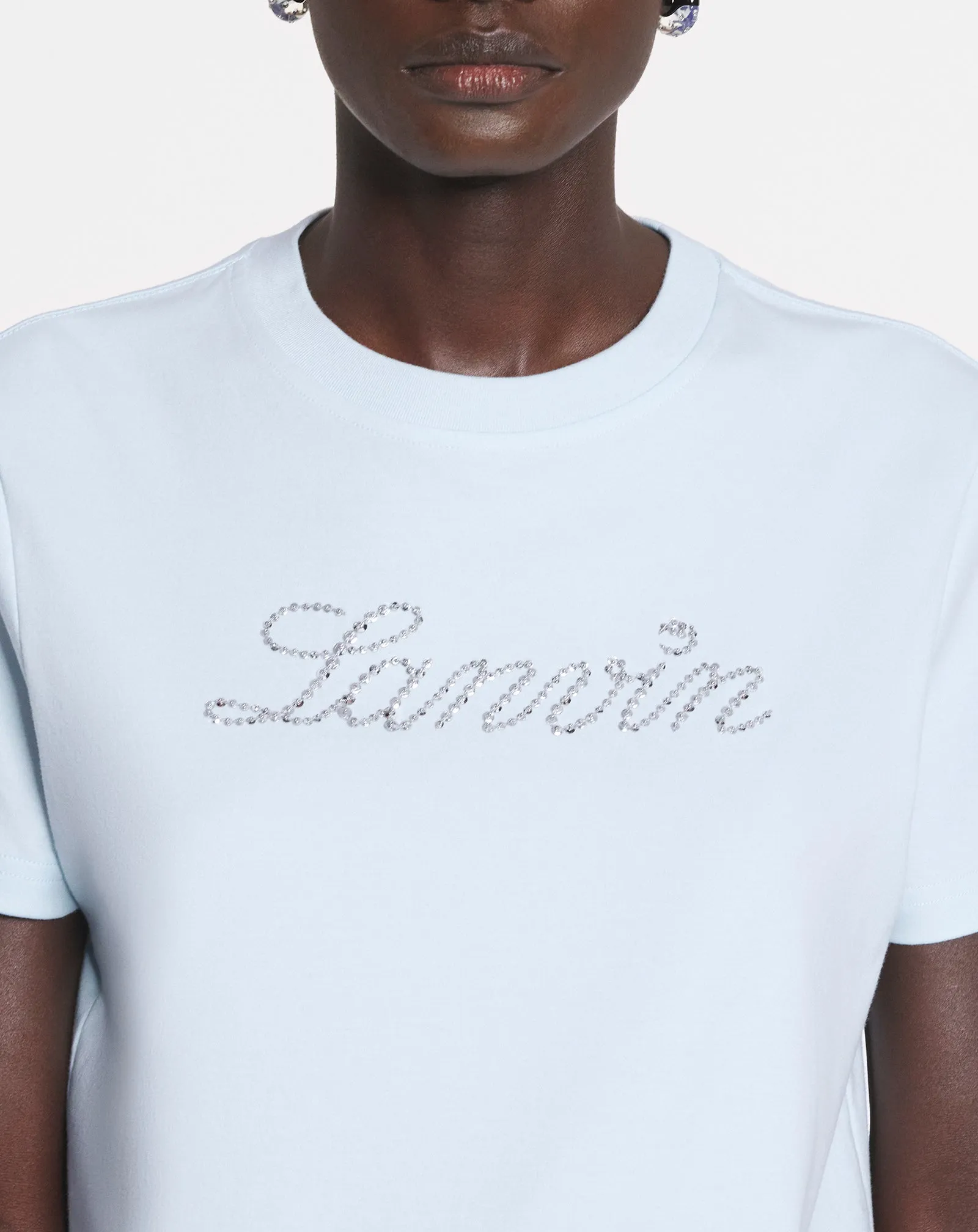 LANVIN EMBROIDERED SEQUIN T-SHIRT sold by Lanvin product image thumbnail 5