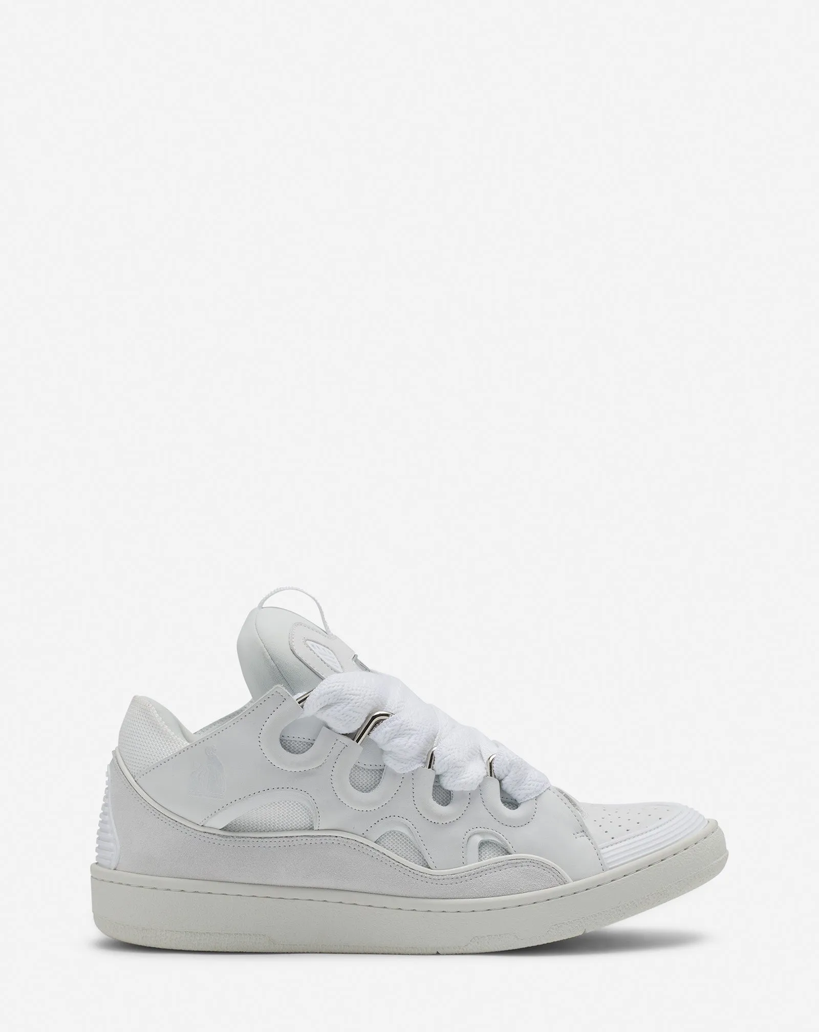LEATHER CURB SNEAKERS sold by Lanvin