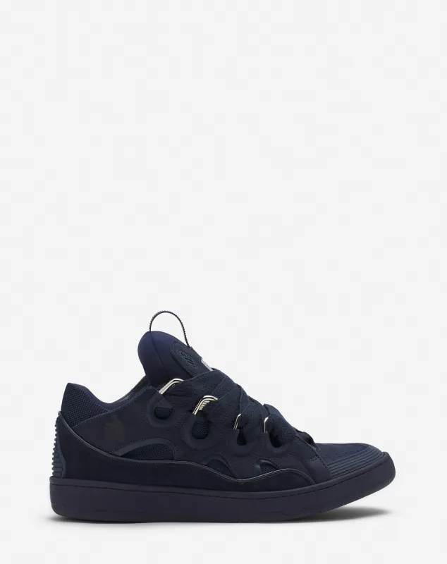 LEATHER CURB SNEAKERS sold by Lanvin