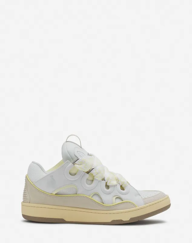 CURB LEATHER SNEAKERS sold by Lanvin