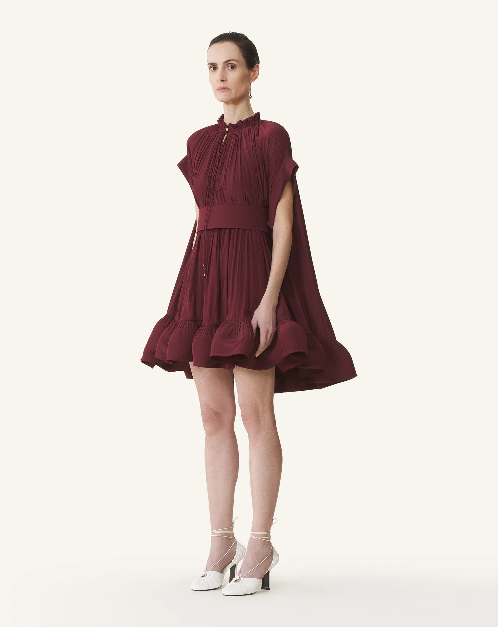 SHORT CHARMEUSE DRESS sold by Lanvin product image thumbnail 3
