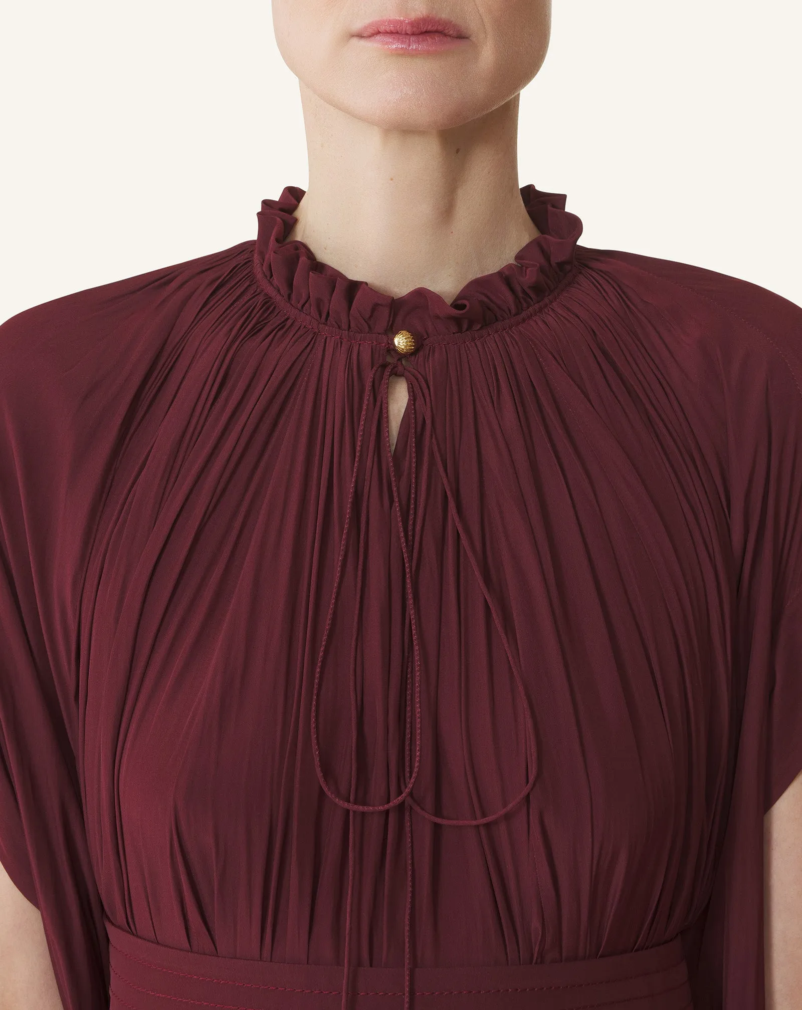 SHORT CHARMEUSE DRESS sold by Lanvin product image thumbnail 5