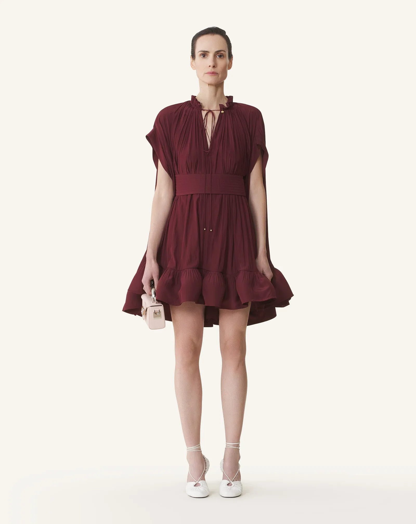 SHORT CHARMEUSE DRESS sold by Lanvin product image thumbnail 2