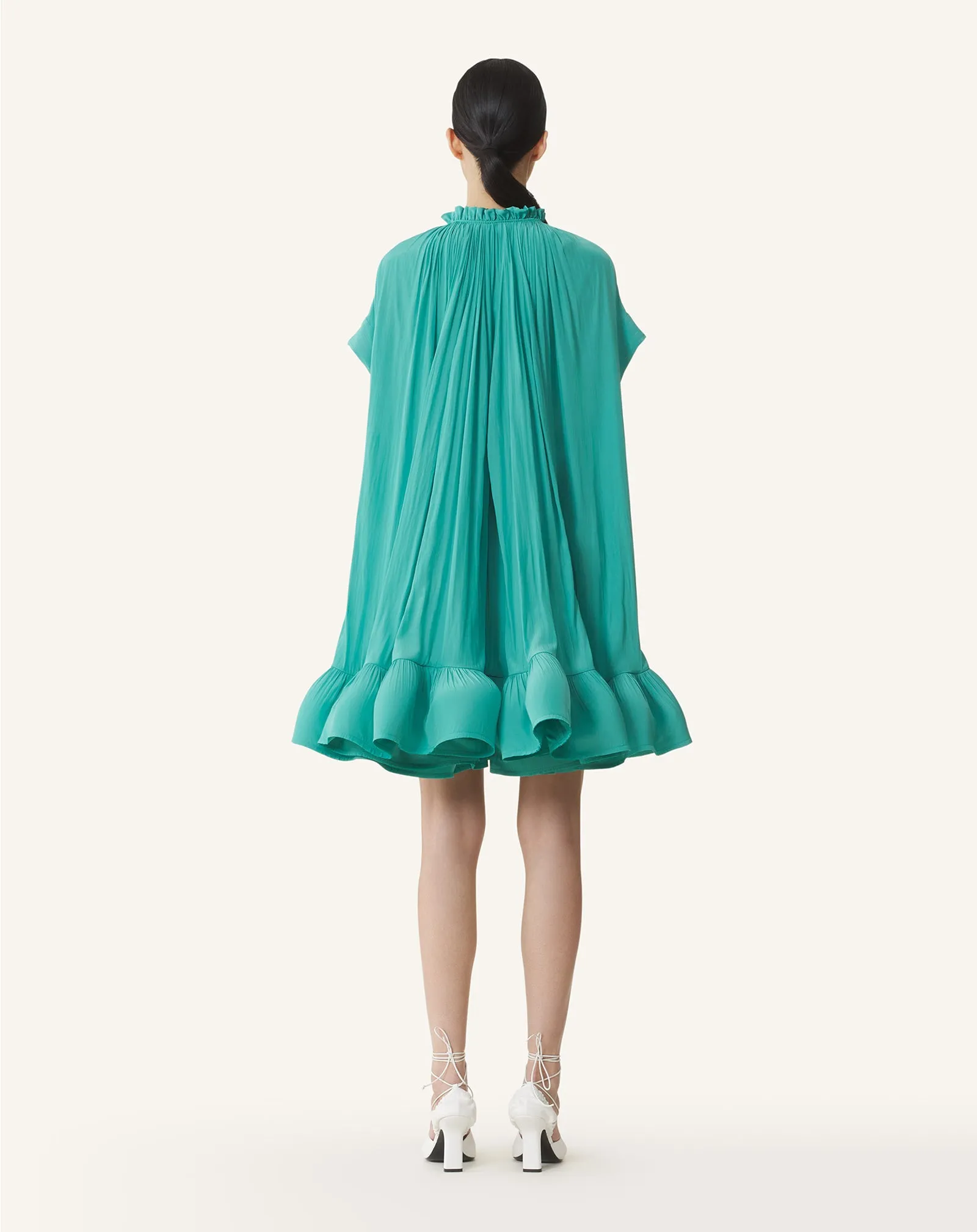 SHORT CHARMEUSE DRESS sold by Lanvin product image thumbnail 3