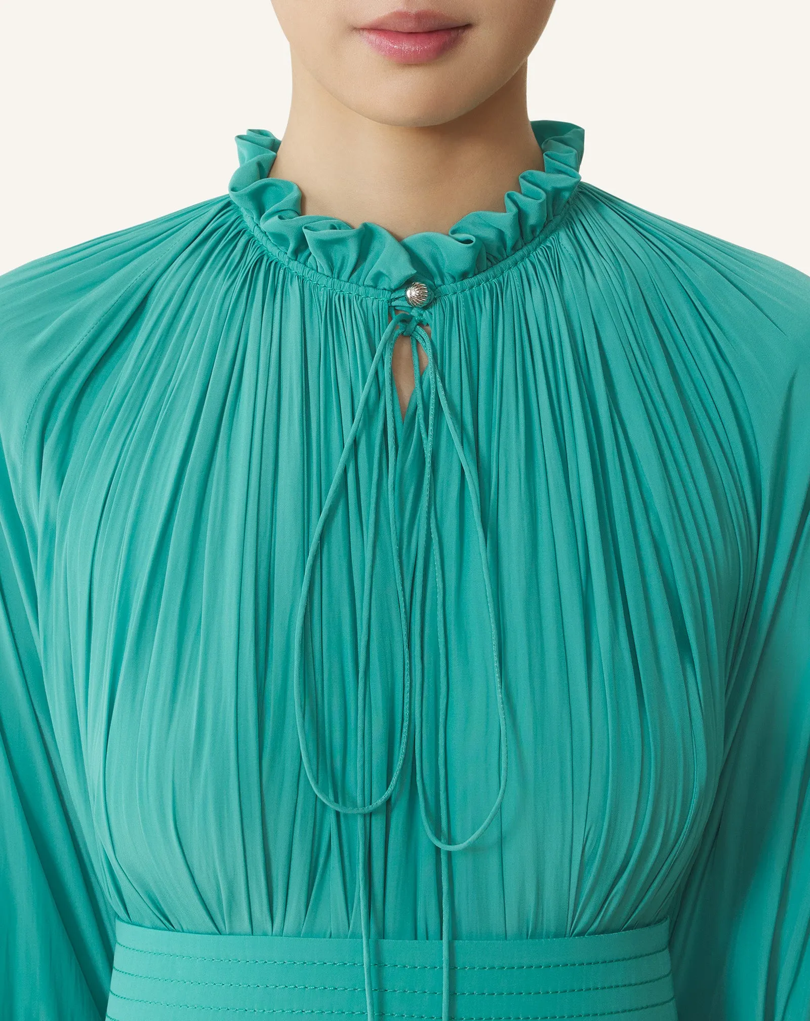 SHORT CHARMEUSE DRESS sold by Lanvin product image thumbnail 5