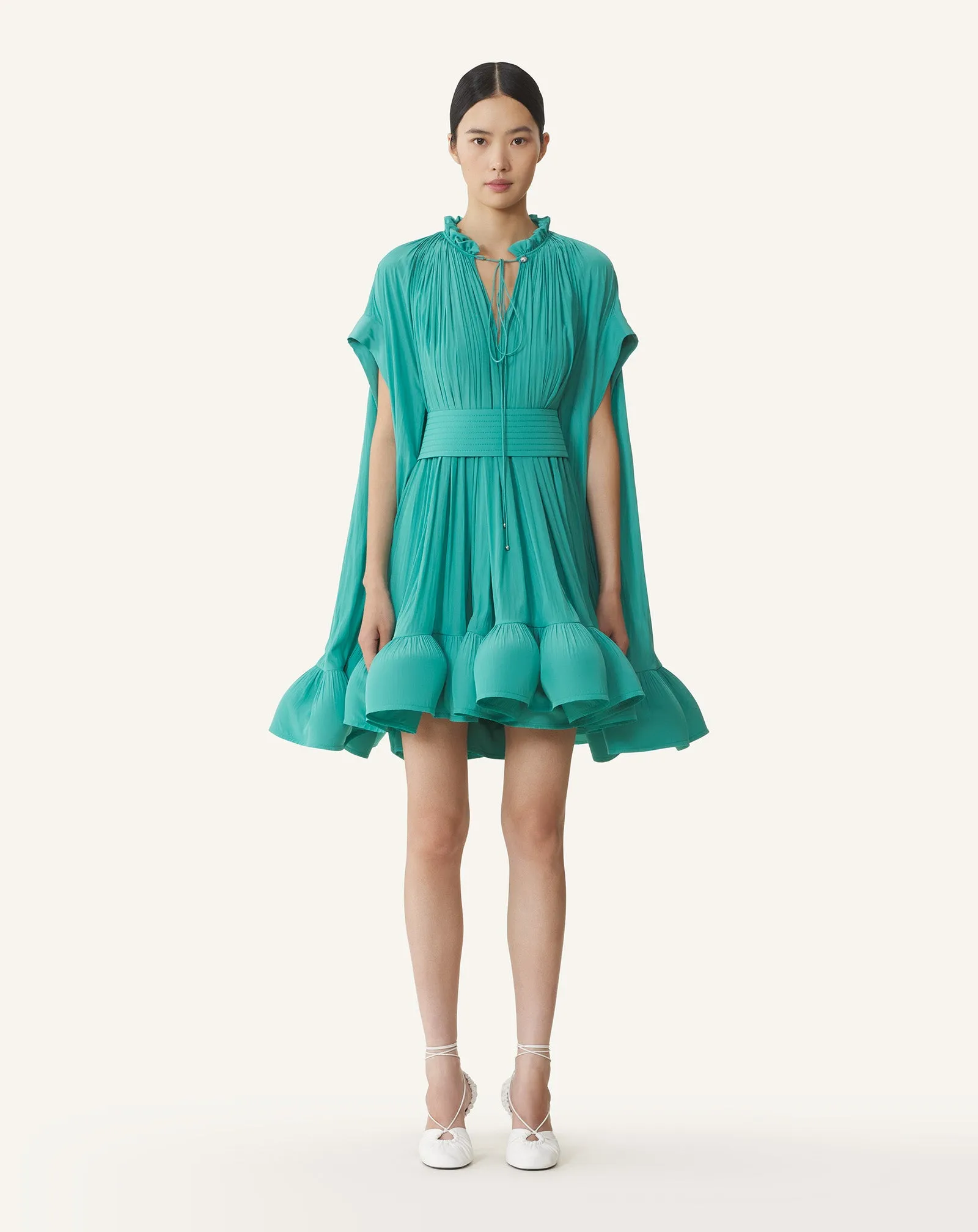 SHORT CHARMEUSE DRESS sold by Lanvin product image thumbnail 2