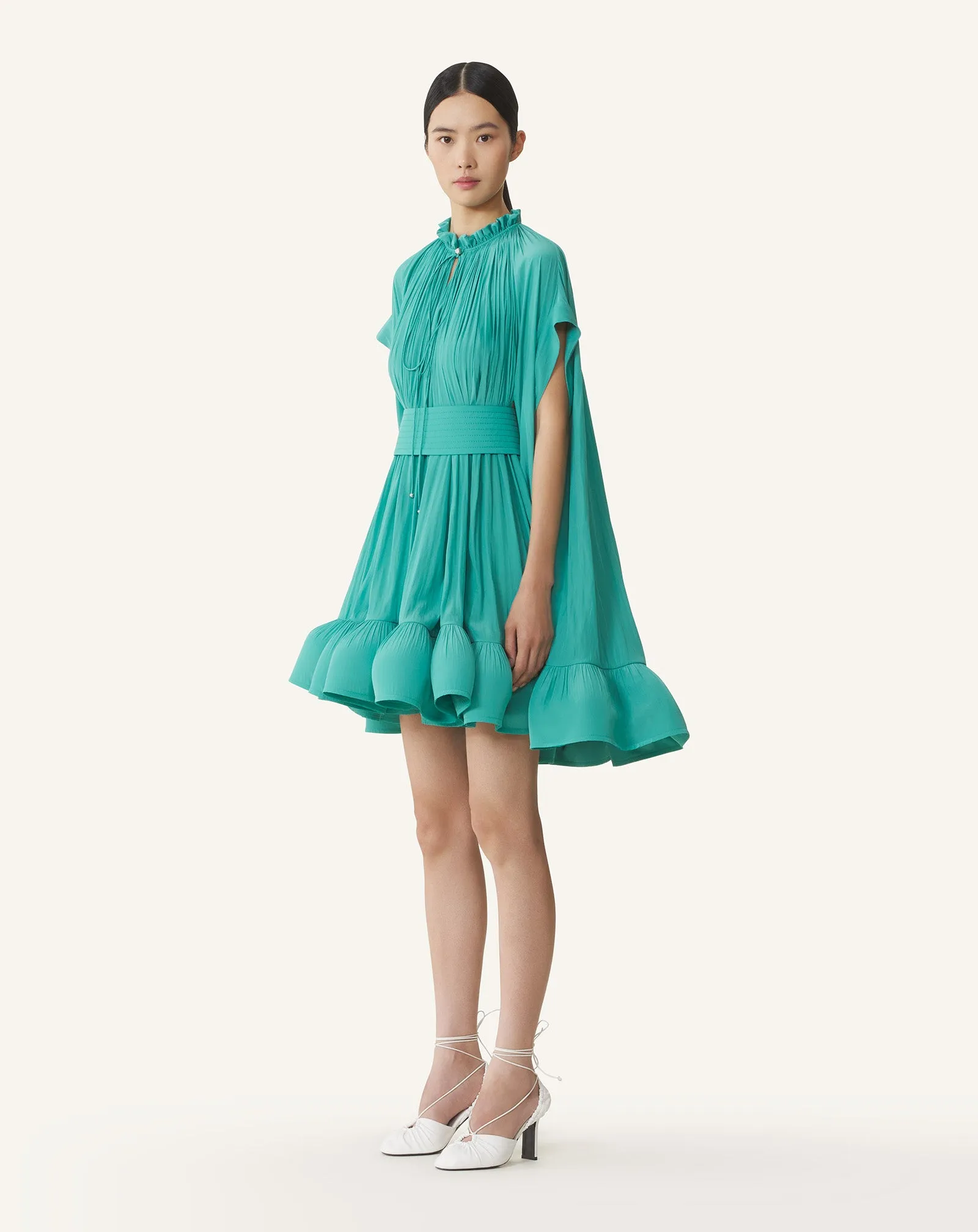 SHORT CHARMEUSE DRESS sold by Lanvin product image thumbnail 4