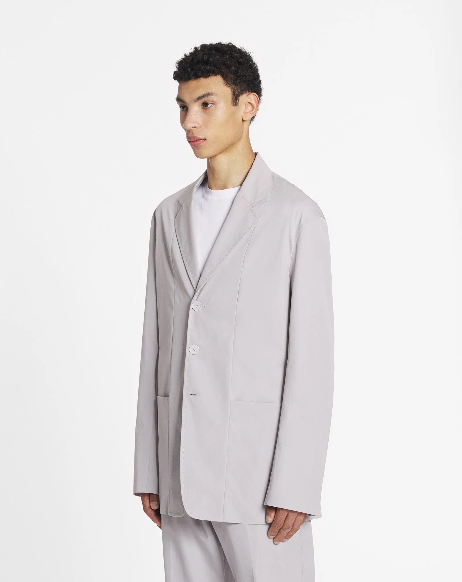 STRAIGHT FIT COTTON JACKET sold by Lanvin product image thumbnail 3