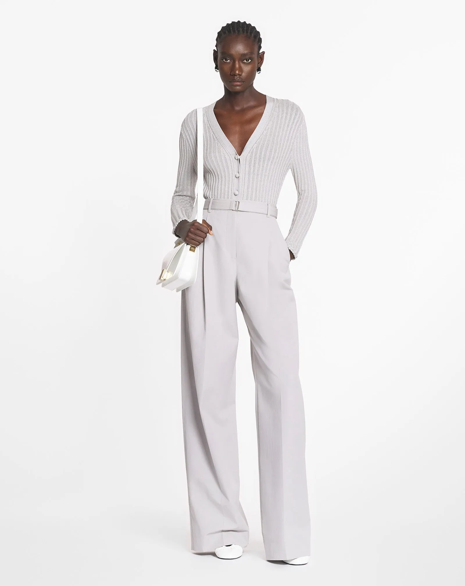DARTED COTTON PANTS sold by Lanvin product image thumbnail 2
