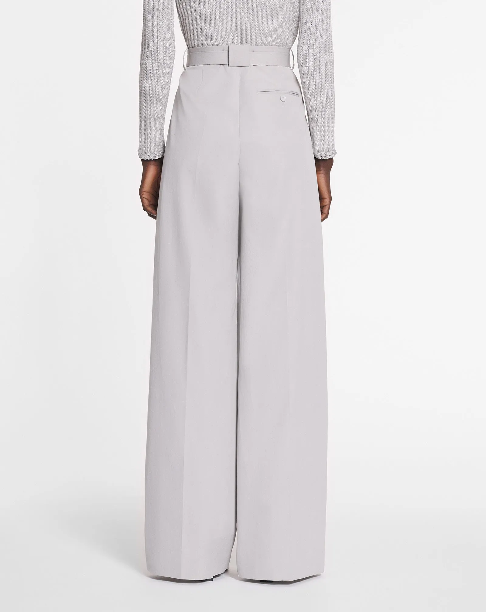 DARTED COTTON PANTS sold by Lanvin product image thumbnail 4