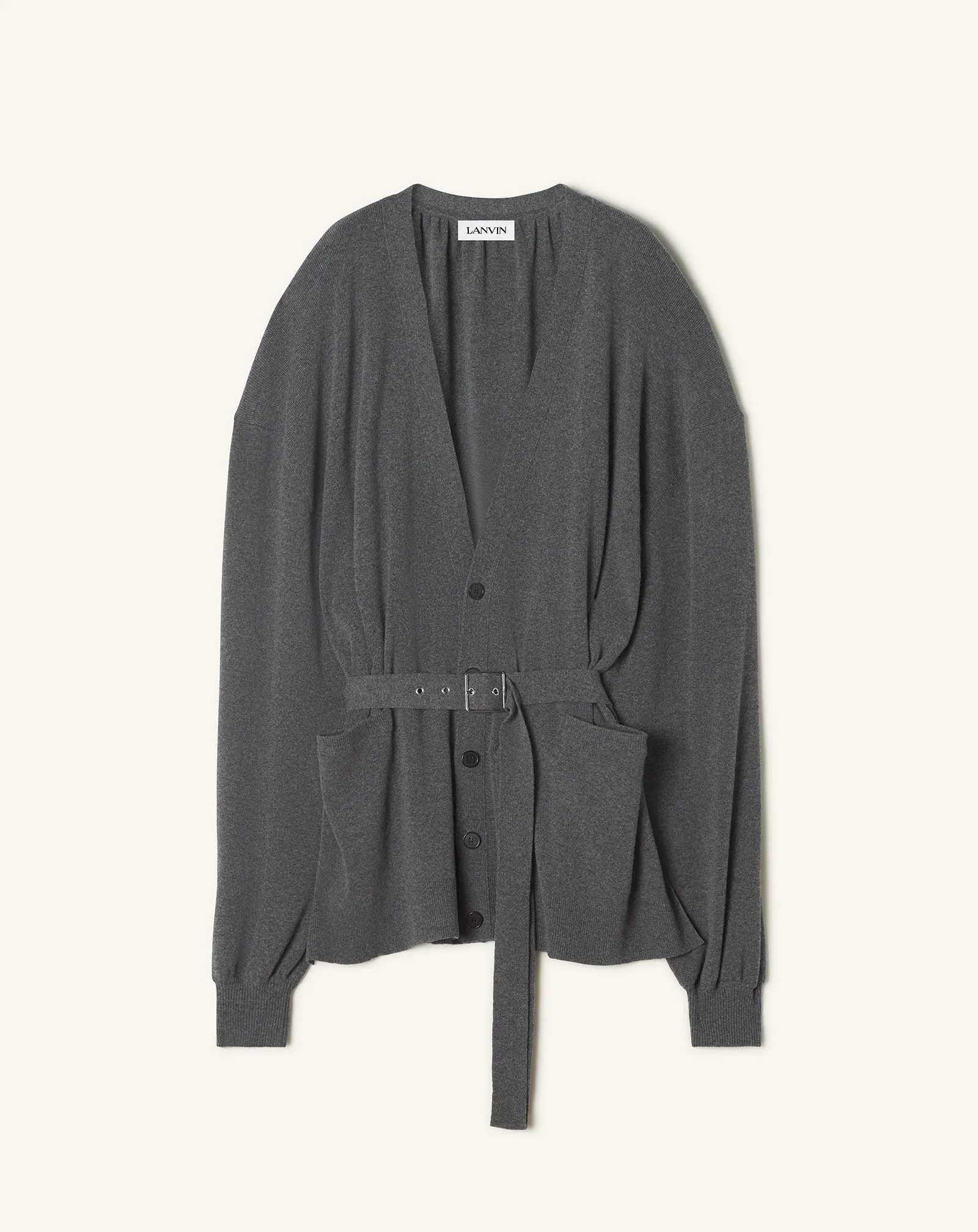 WOOL AND CASHMERE OVERSIZED CARDIGAN sold by Lanvin