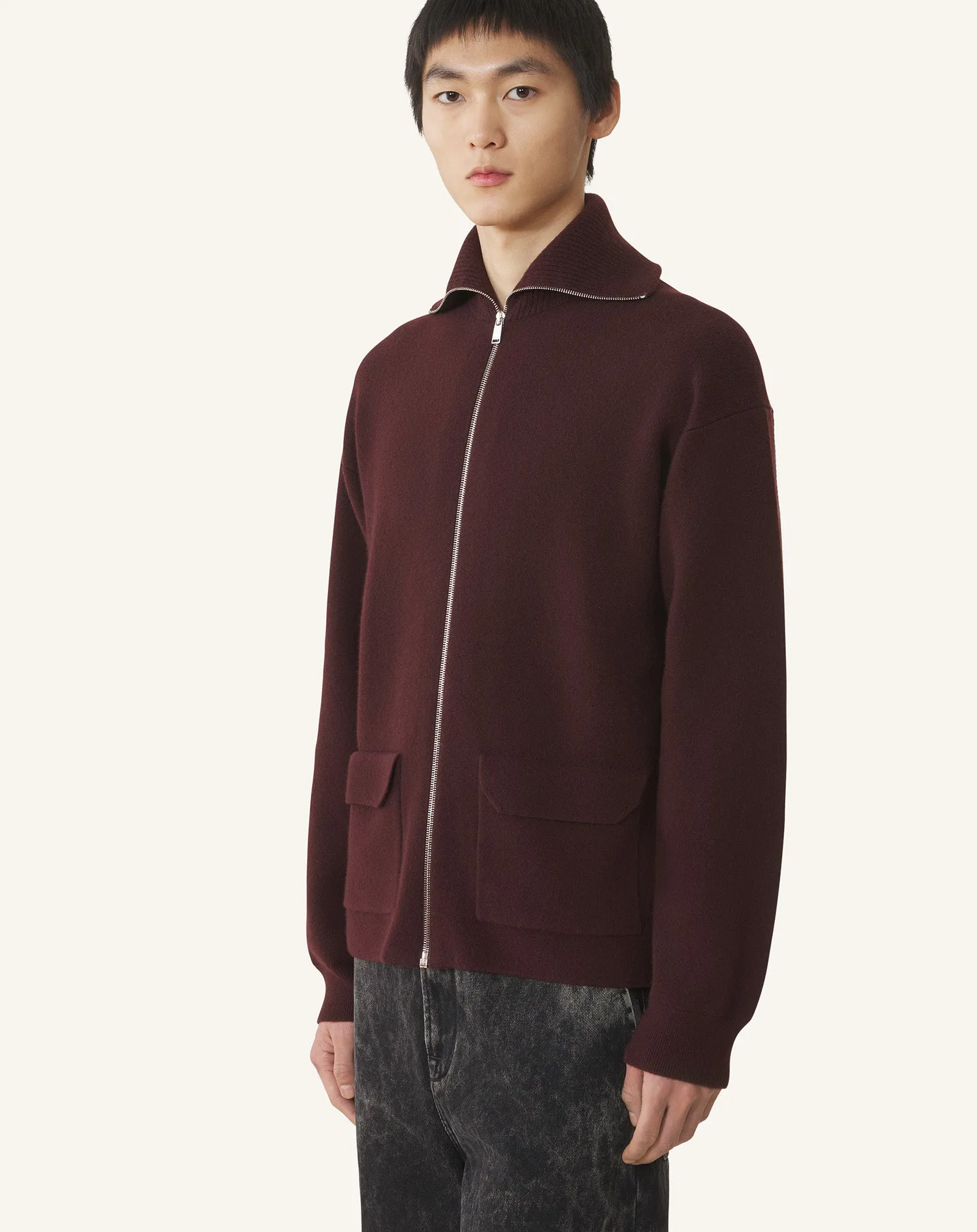 CASHMERE ZIP CARDIGAN sold by Lanvin product image thumbnail 3