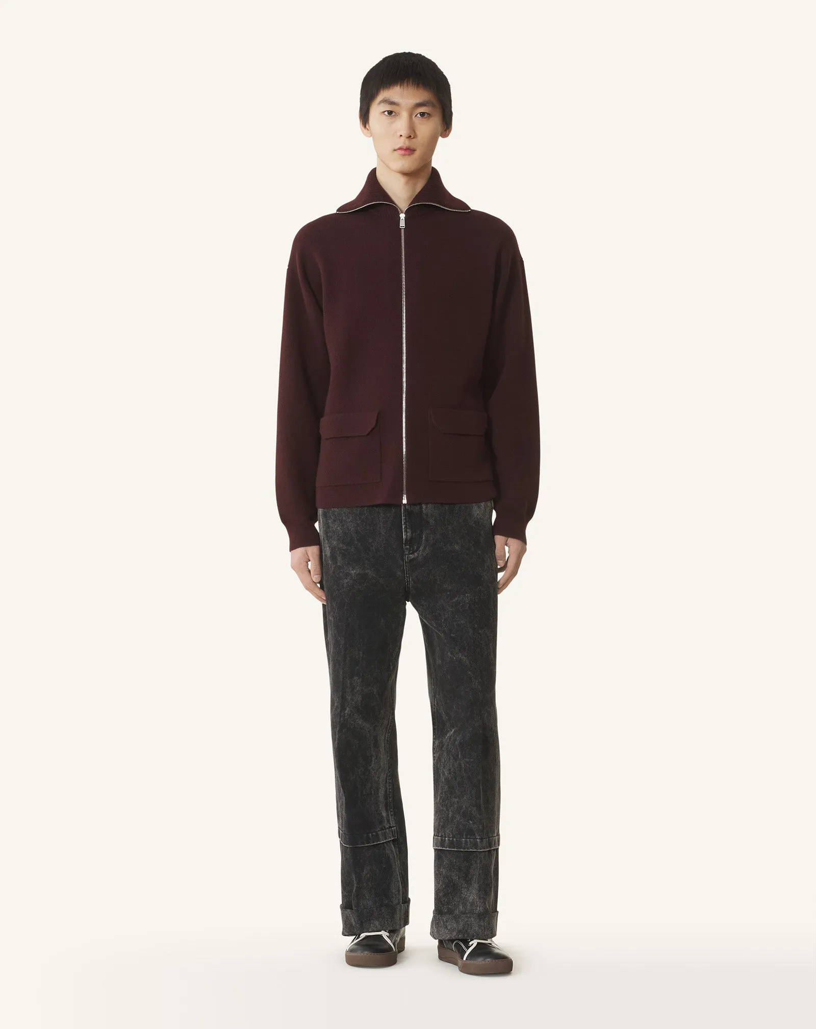 CASHMERE ZIP CARDIGAN sold by Lanvin product image thumbnail 2