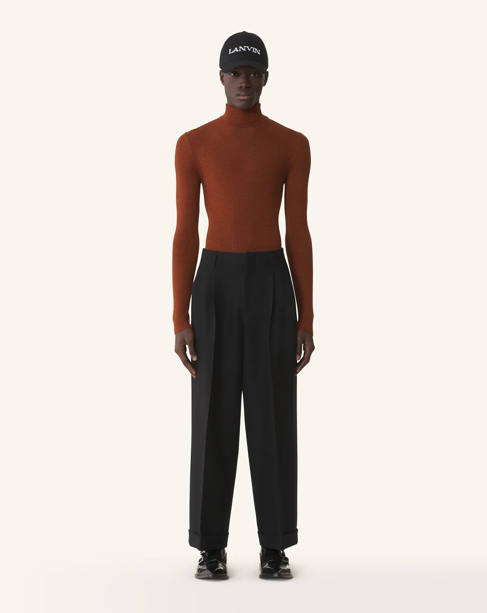 TURTLENECK SWEATER IN MERINO WOOL AND SILK sold by Lanvin product image thumbnail 2