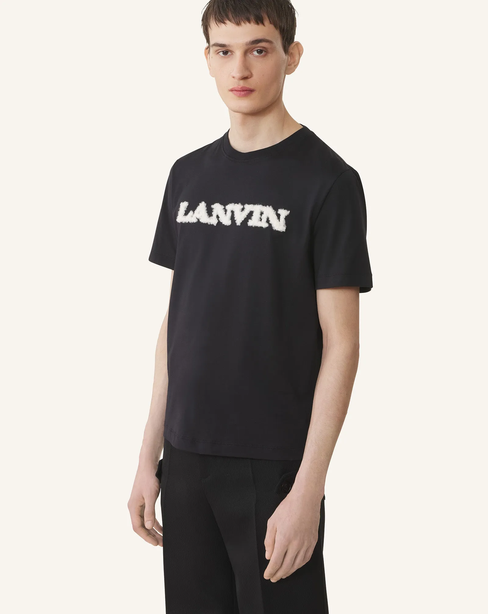 LANVIN SHEARLING COTTON T-SHIRT sold by Lanvin product image thumbnail 3