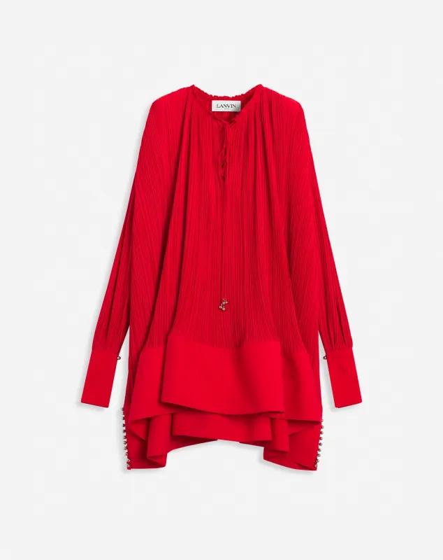 FLARED PLEATED DRESS sold by Lanvin