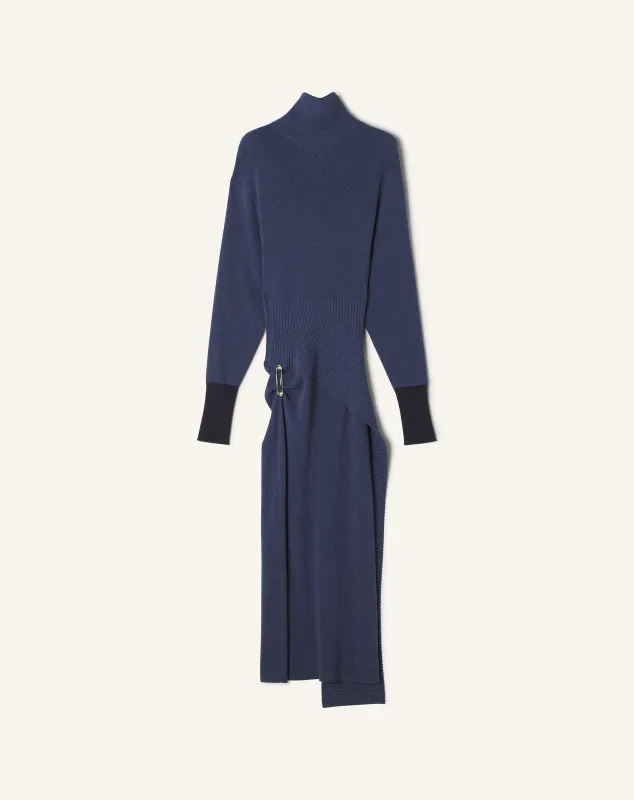 WOOL AND CASHMERE MIDI DRESS sold by Lanvin