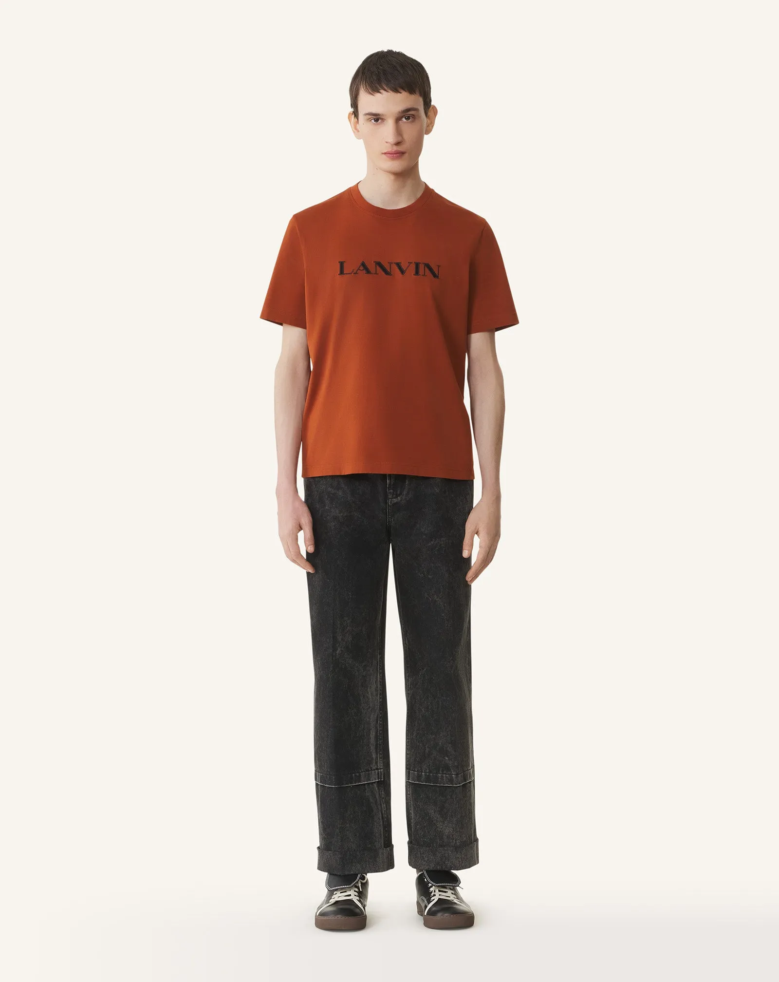 LOOSE FIT WASHED DENIM PANTS sold by Lanvin product image thumbnail 2