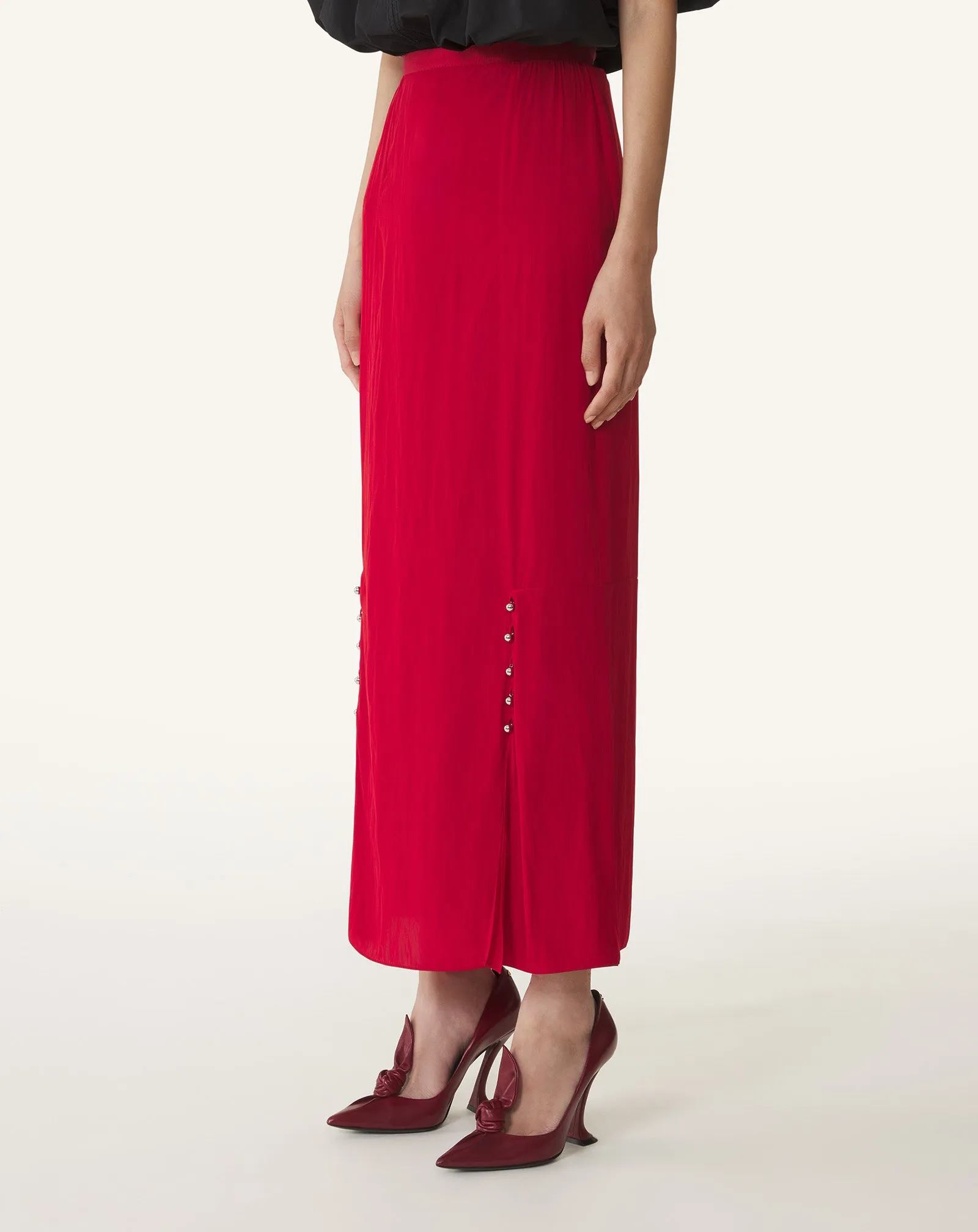 MIDI SKIRT IN CHARMEUSE sold by Lanvin product image thumbnail 3