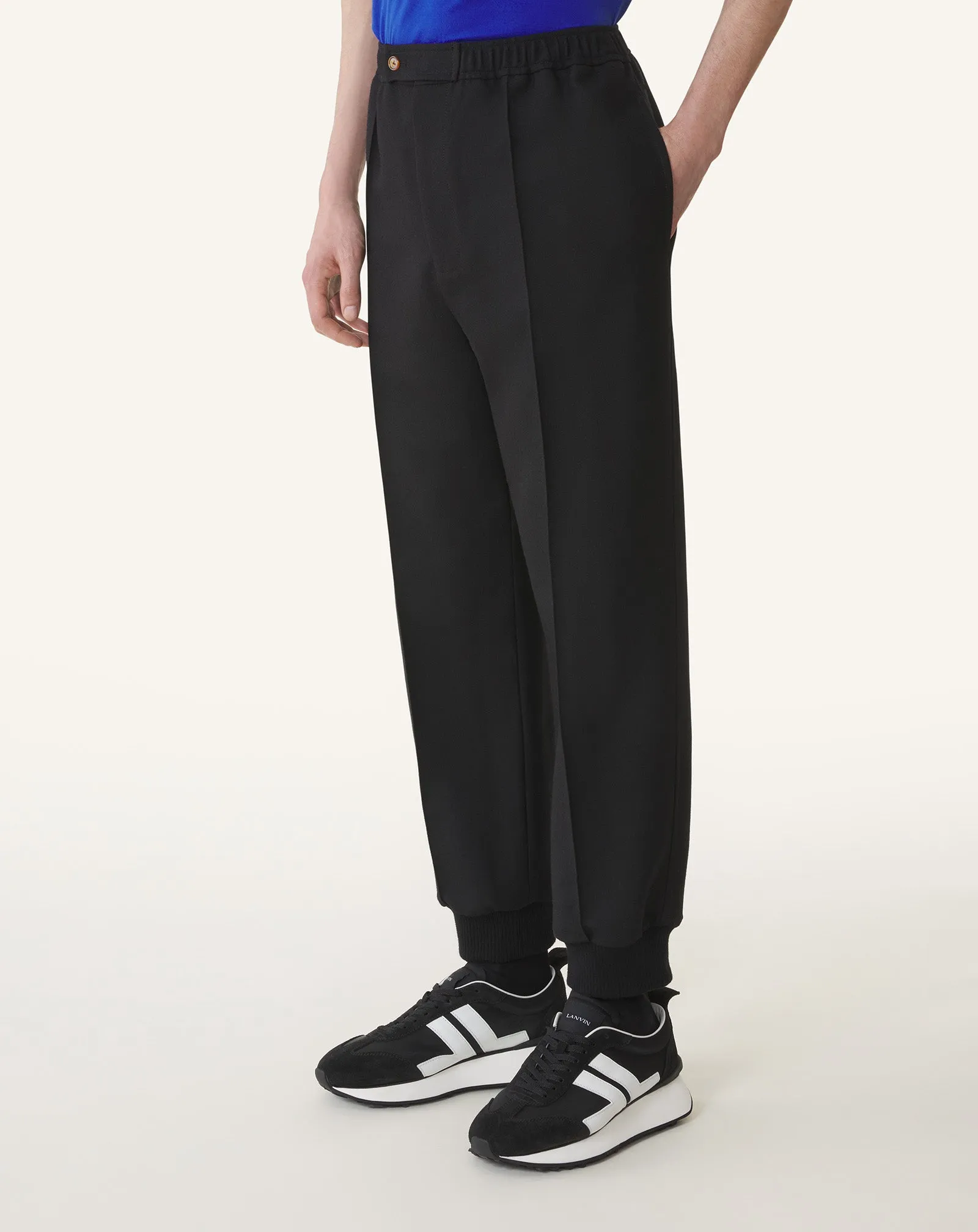 FLANNEL JOGGING PANTS sold by Lanvin product image thumbnail 3