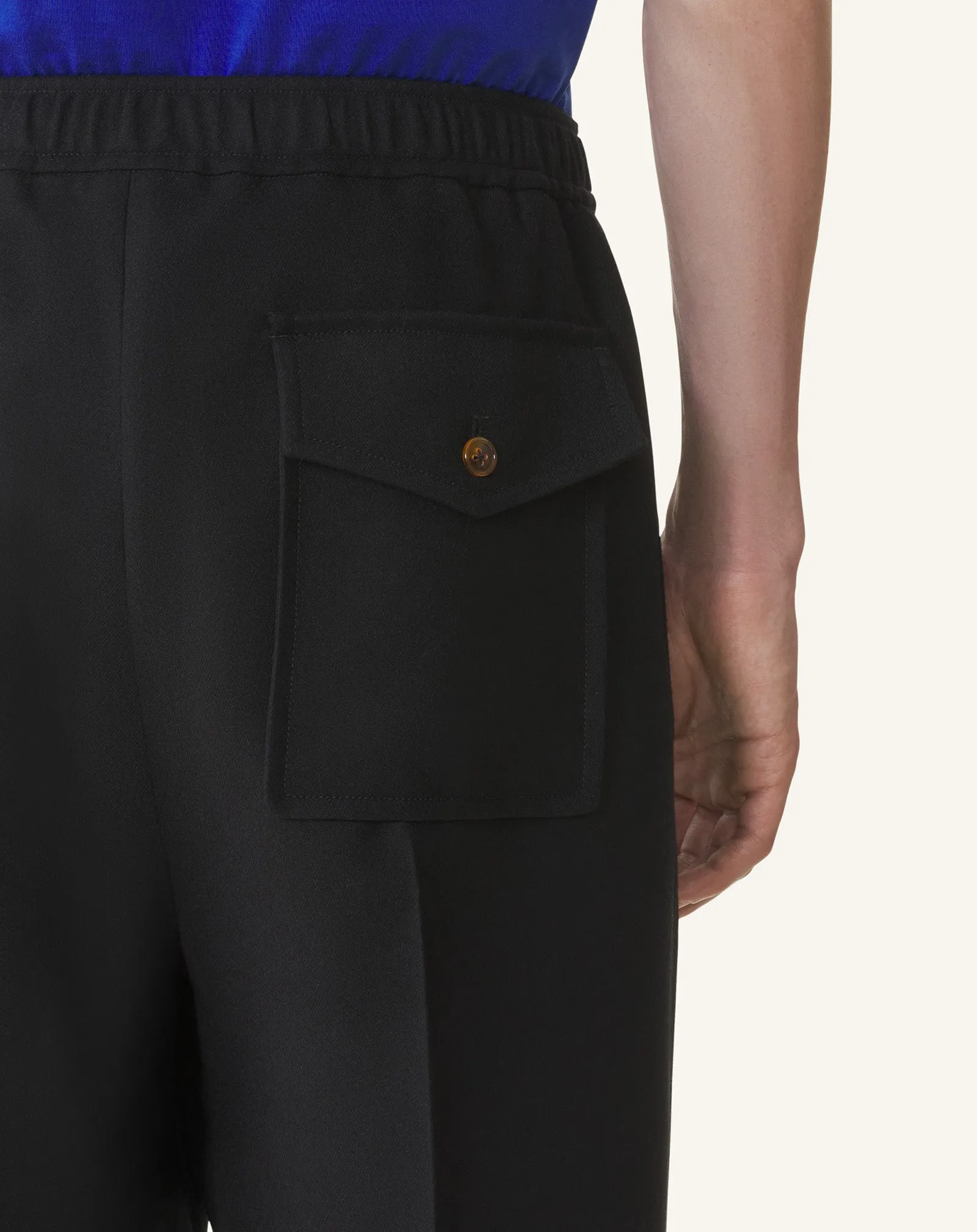 FLANNEL JOGGING PANTS sold by Lanvin product image thumbnail 5