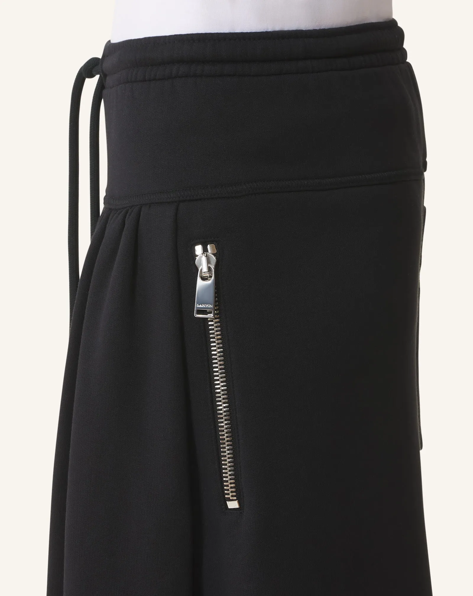 COTTON FLEECE AND CASHMERE PANTS sold by Lanvin product image thumbnail 5