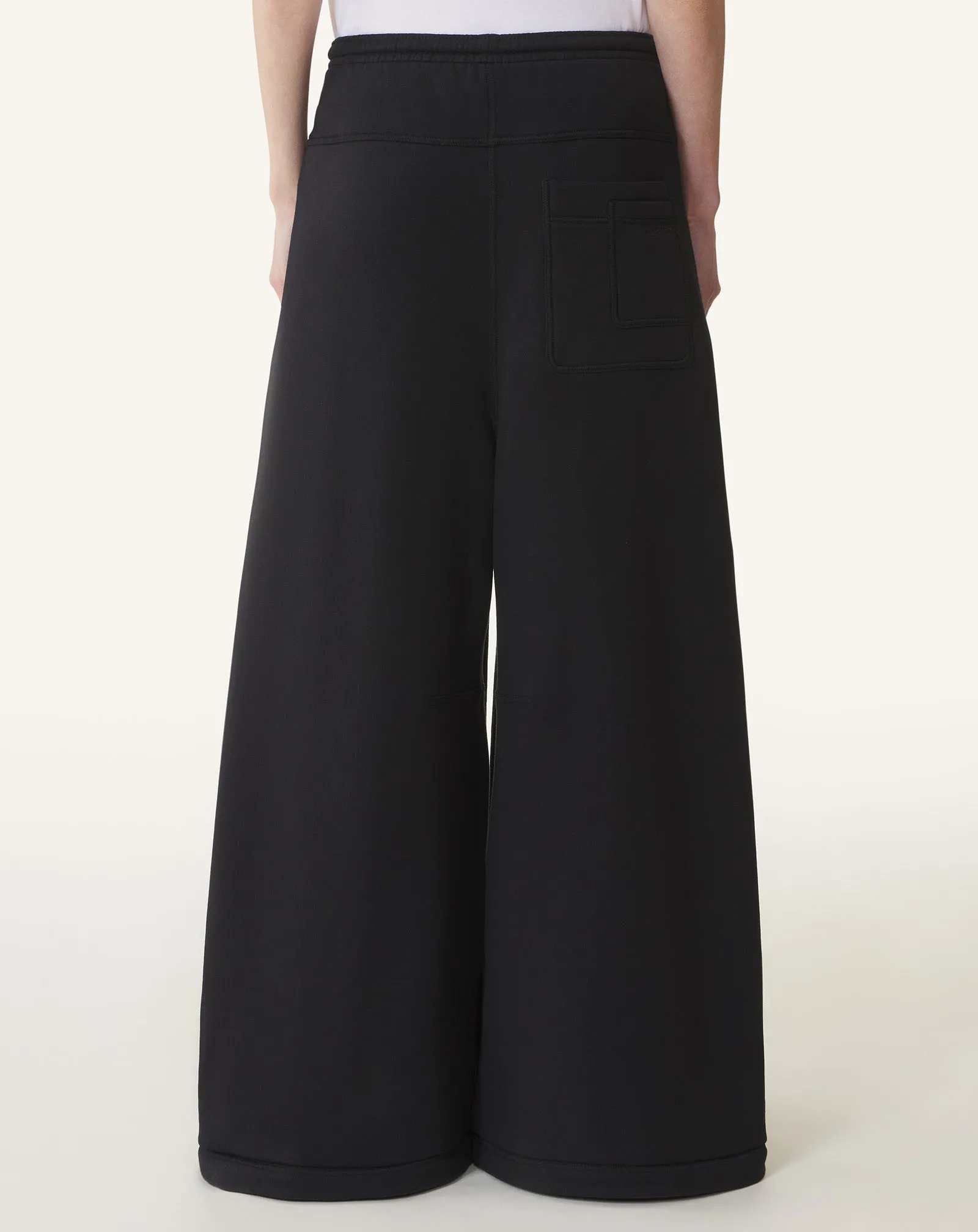 COTTON FLEECE AND CASHMERE PANTS sold by Lanvin product image thumbnail 4