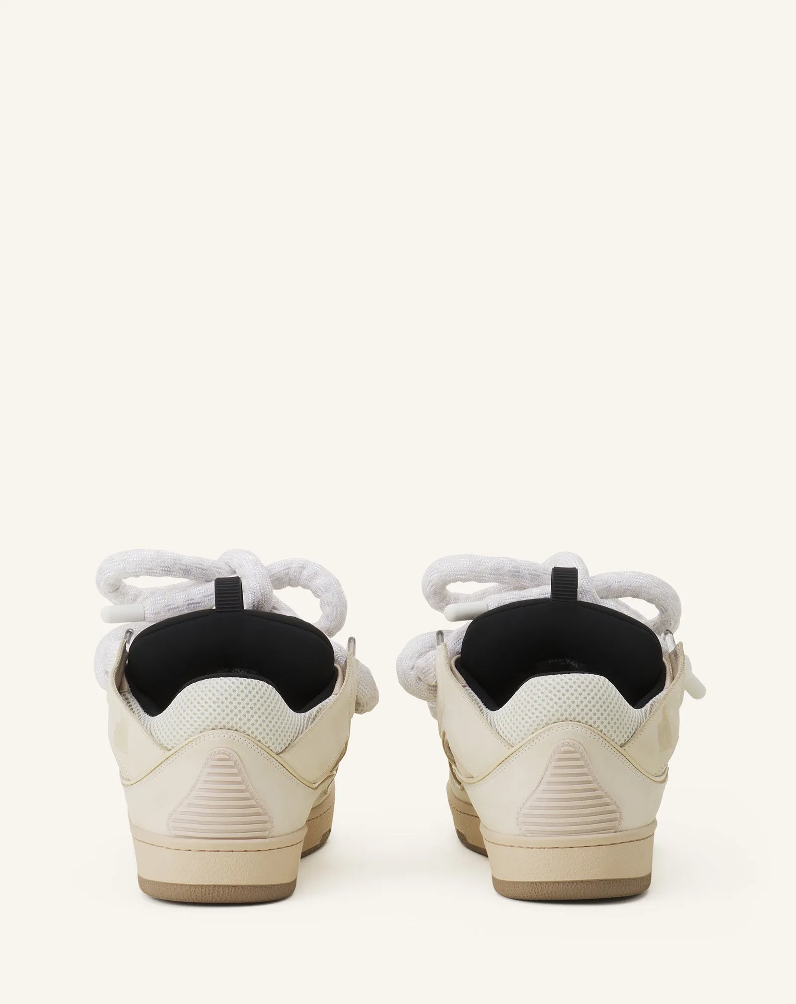 CURB SNEAKERS IN LEATHER WITH SNAKE LACES sold by Lanvin product image thumbnail 3