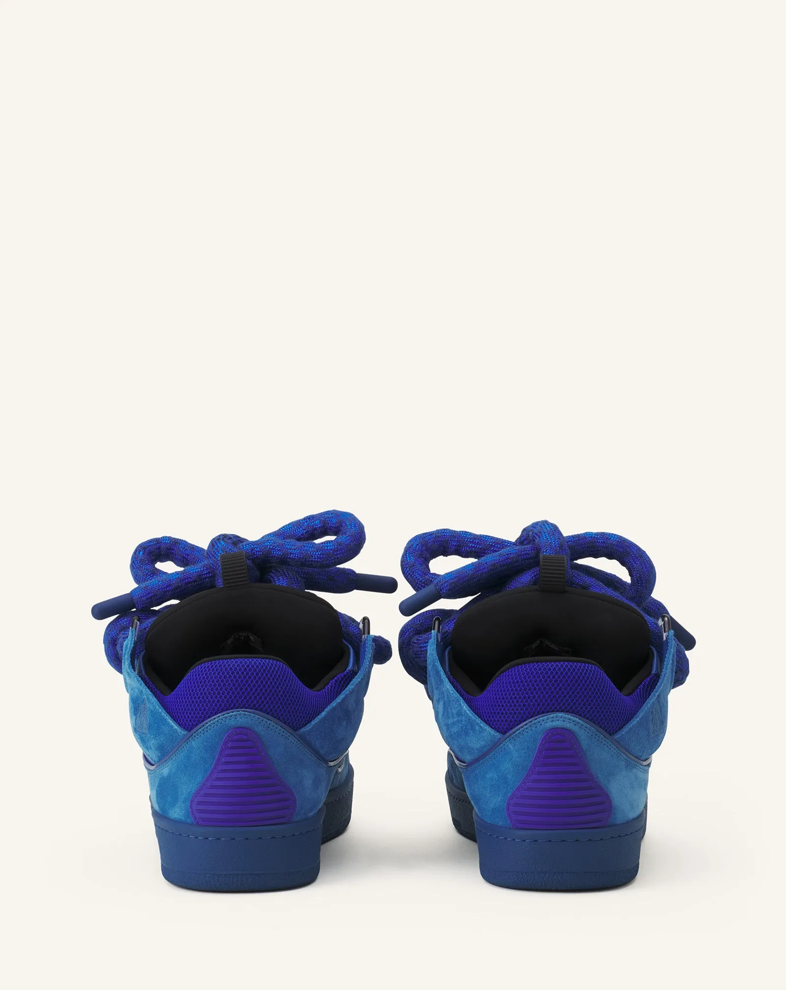 CURB SNEAKERS IN LEATHER WITH SNAKE LACES sold by Lanvin product image thumbnail 3