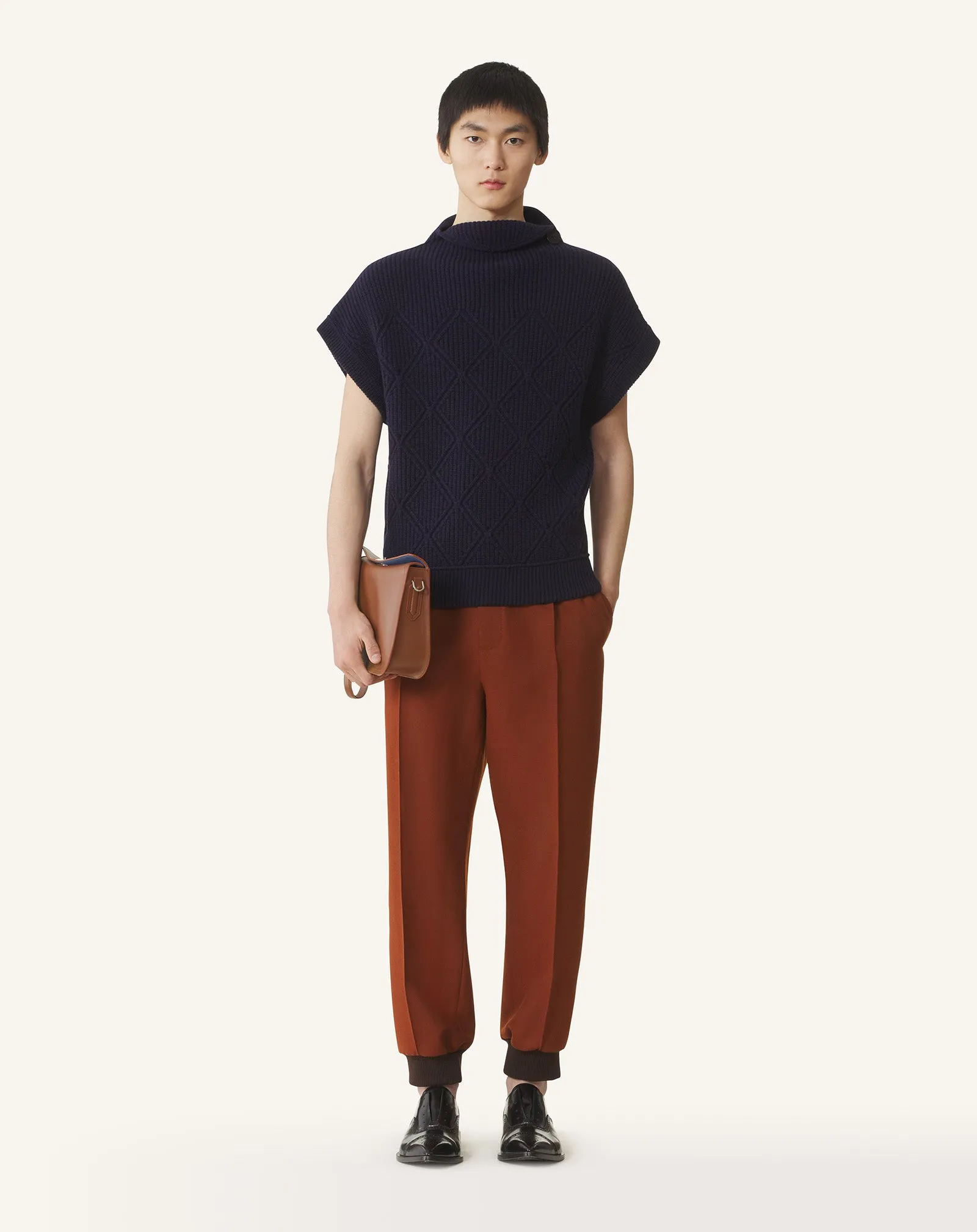 FLANNEL JOGGING PANTS sold by Lanvin product image thumbnail 2