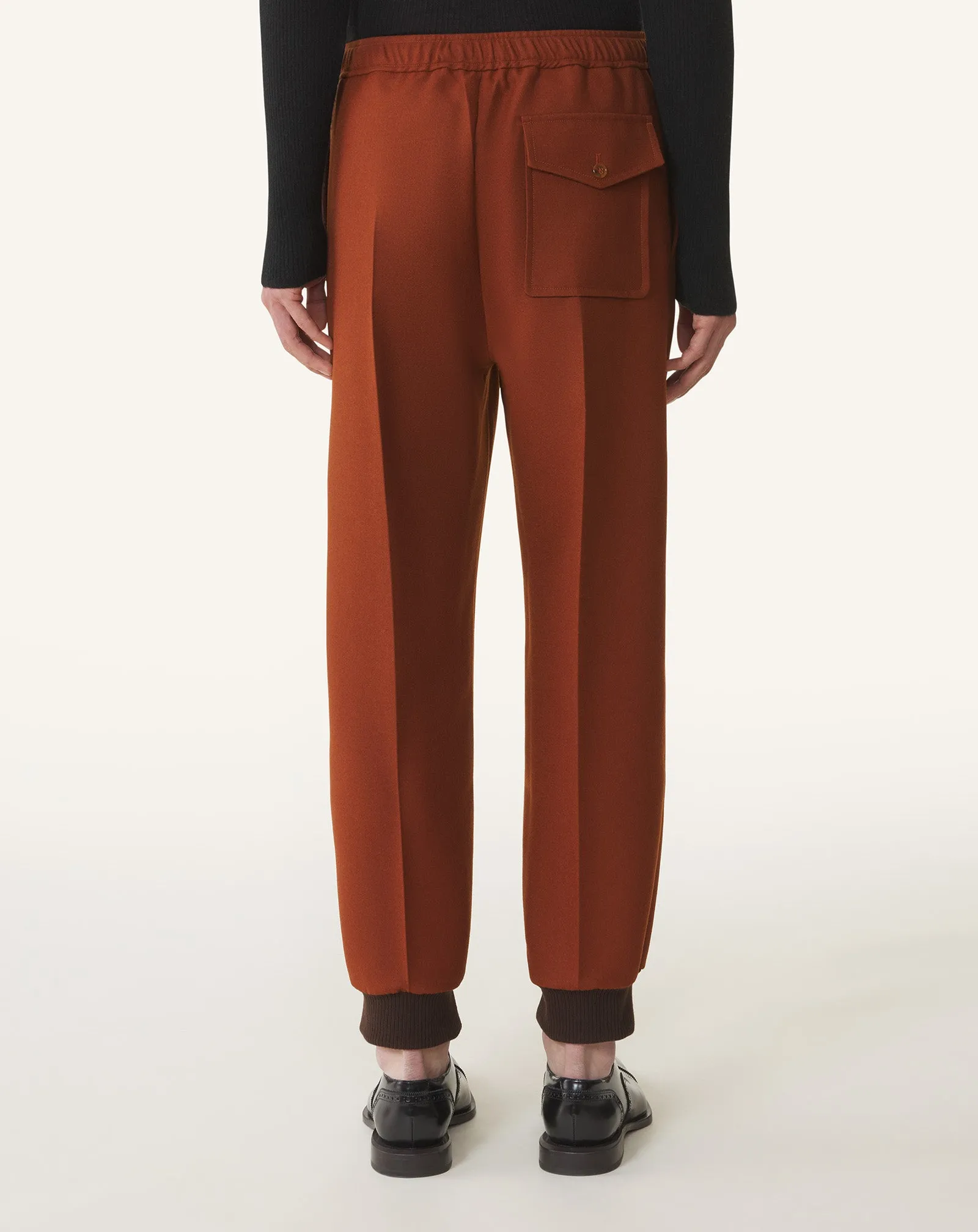 FLANNEL JOGGING PANTS sold by Lanvin product image thumbnail 4